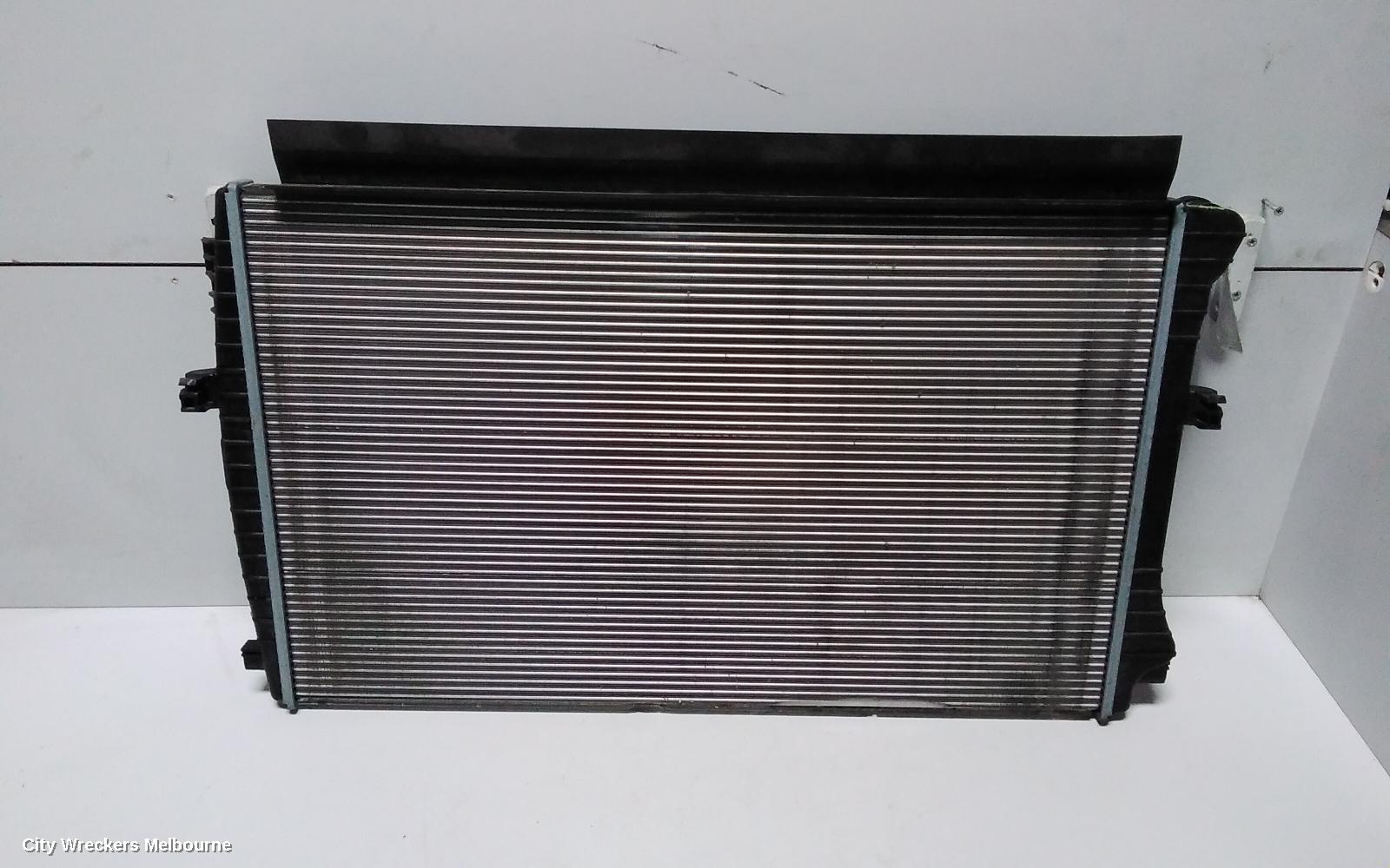 VOLKSWAGEN GOLF RADIATOR, PRIMARY RADIATOR (CLOSEST TO ENGINE), AUTO/MANUAL, 1.4, PETROL, GEN 7, 03/2013 - 08/2020
