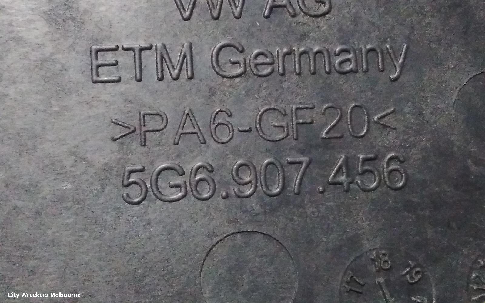 VOLKSWAGEN GOLF ECU, PARK ASSIST MODULE, (OPTION 7X5), GEN 7, 11/2012 - 08/2020