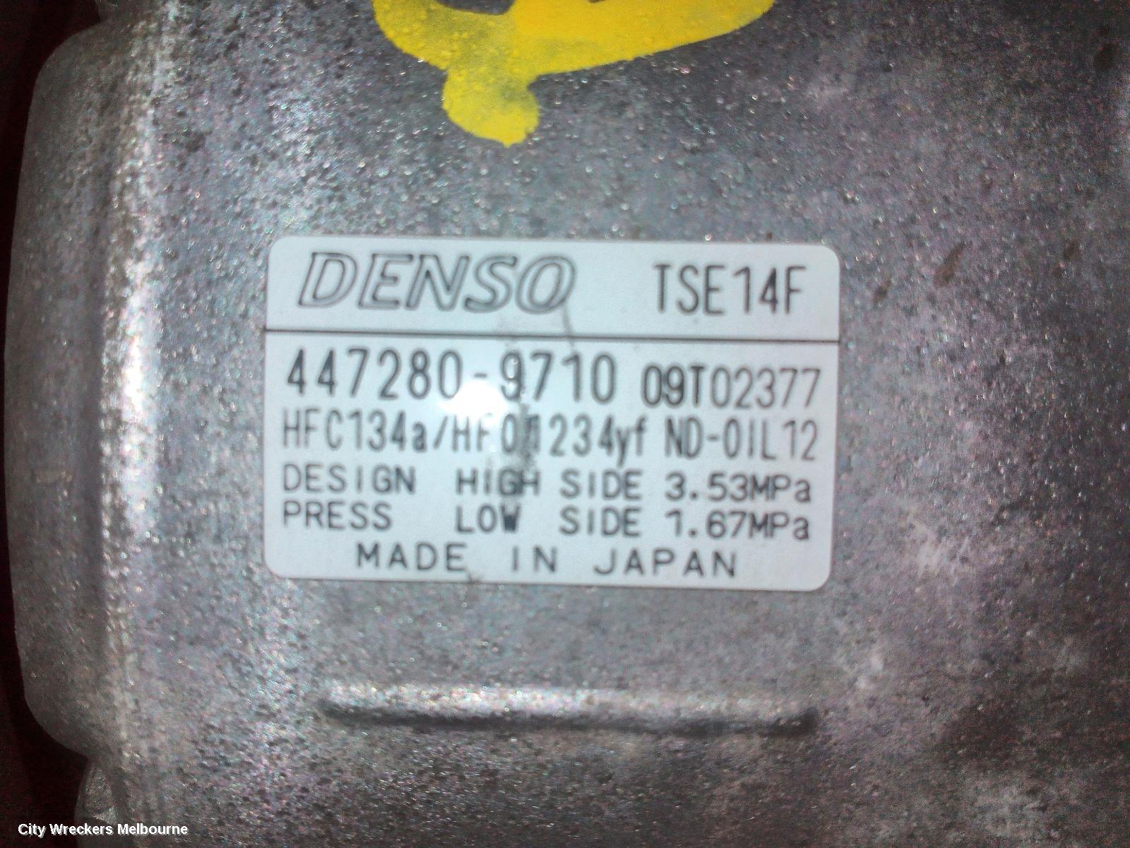 SUBARU LIBERTY A/C COMPRESSOR, 6TH GEN, 2.5, FB25, PETROL, 08/2014 - 04/2021