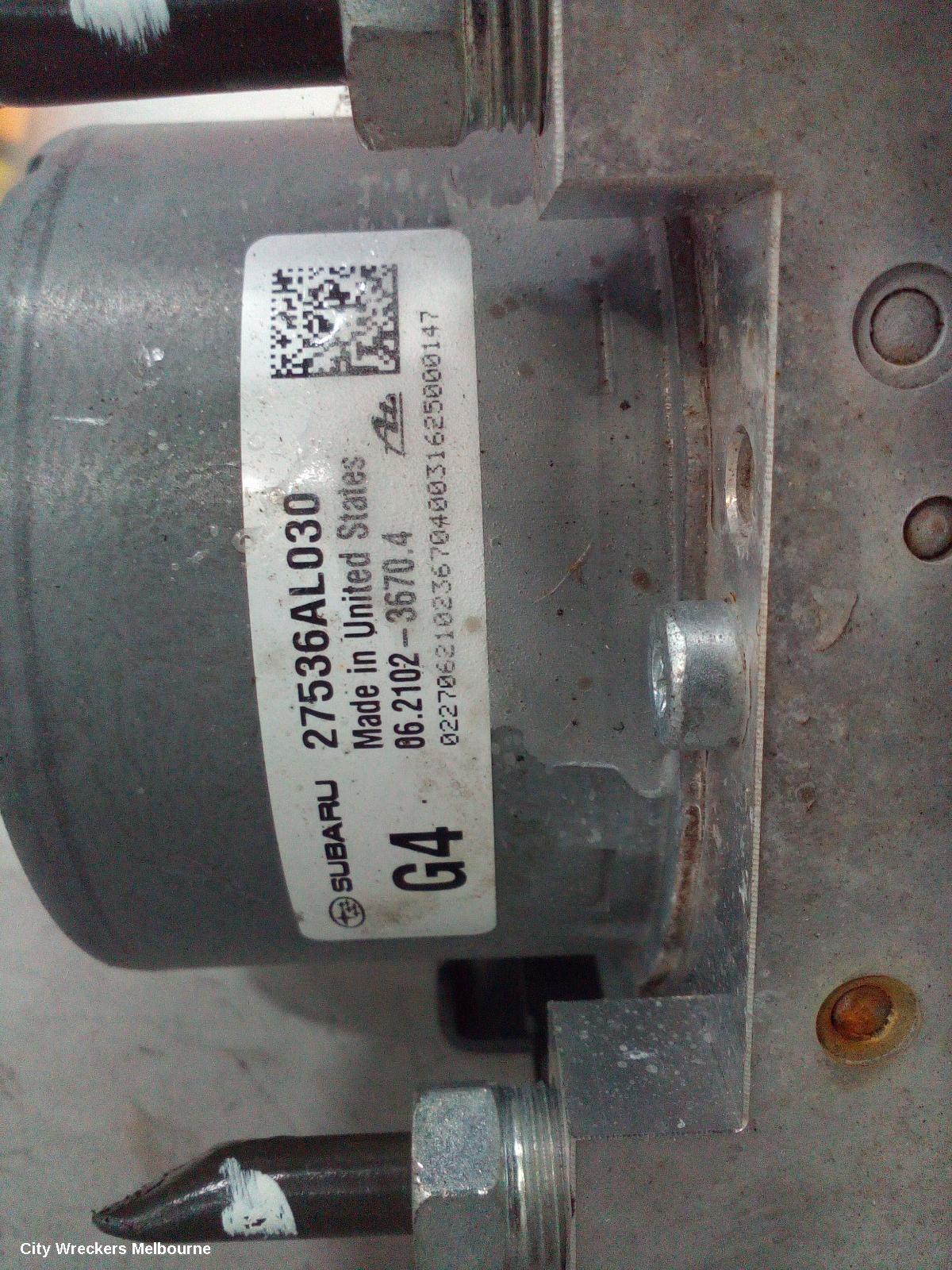 SUBARU LIBERTY ABS PUMP/MODULATOR, 6TH GEN, P/N 27536AL030, 08/2014 ONWARDS
