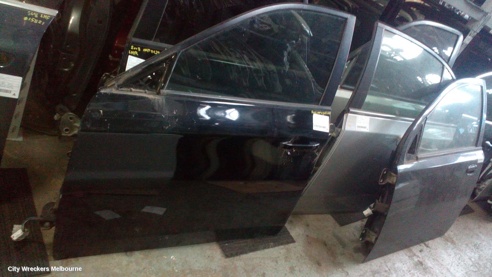 SUBARU IMPREZA LEFT FRONT DOOR, G3, SEDAN/HATCH, R/RX/RS/XV, 04/2007 - 11/2011
