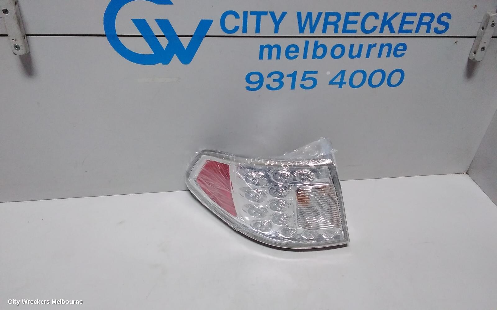 SUBARU IMPREZA LEFT TAILLIGHT, G3, HATCH, IN BODY, 04/2007 - 11/2011