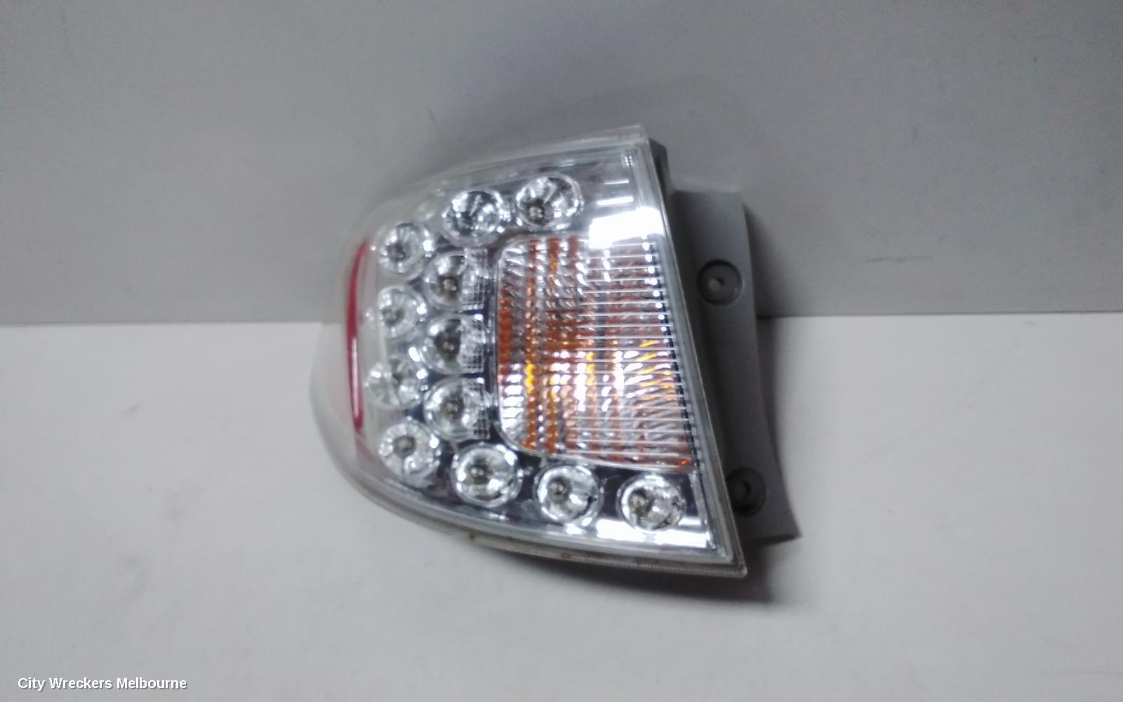 SUBARU IMPREZA LEFT TAILLIGHT, G3, HATCH, IN BODY, 04/2007 - 11/2011