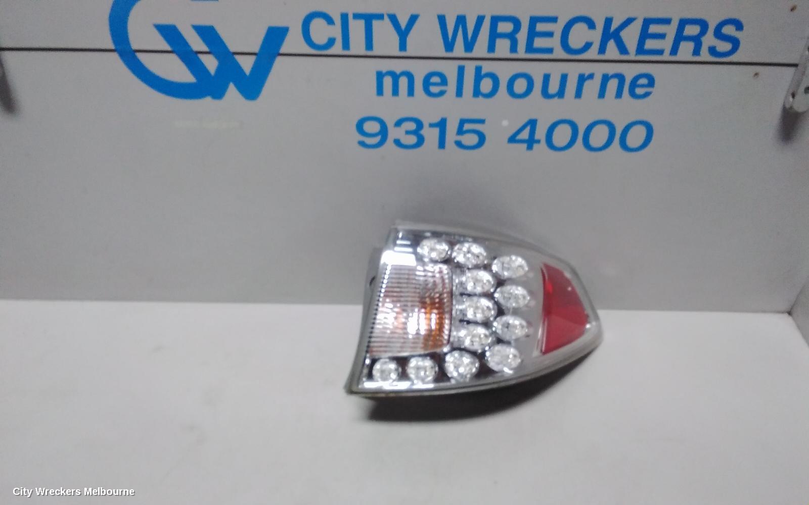 SUBARU IMPREZA RIGHT TAILLIGHT, G3, HATCH, IN BODY, 04/2007 - 11/2011