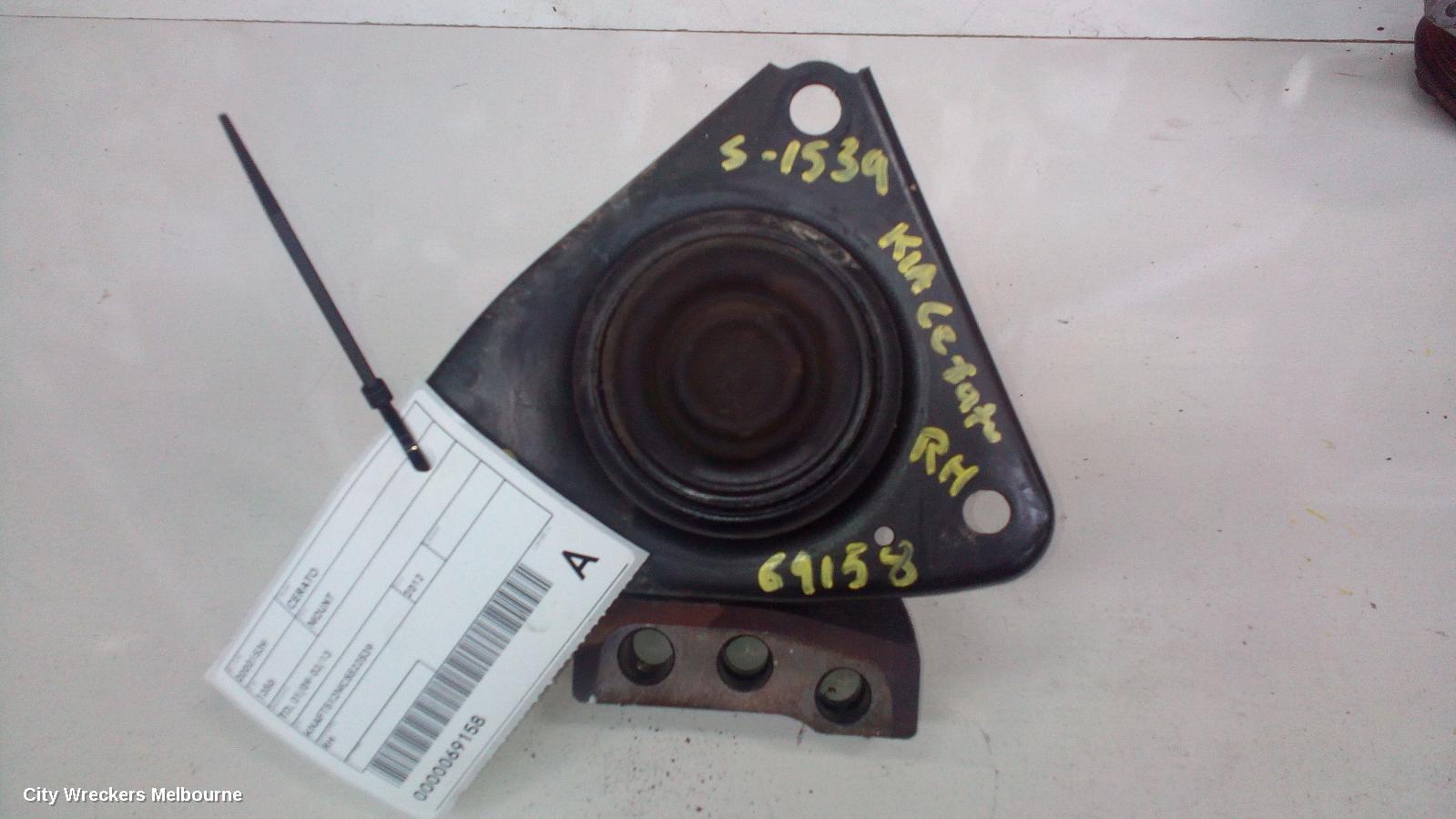 KIA CERATO MOUNT, TD, 10/2008 - 03/2013