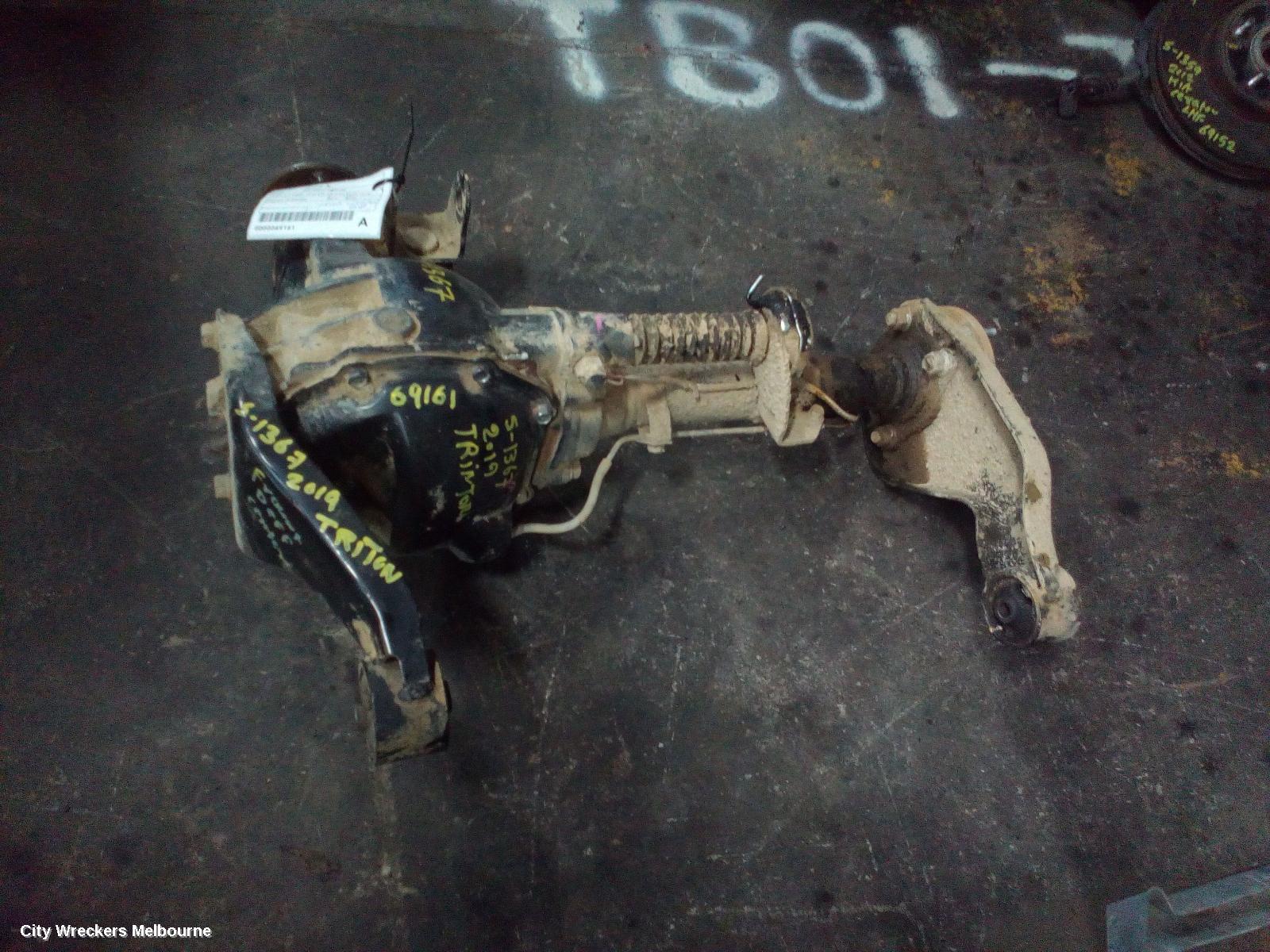 MITSUBISHI TRITON DIFFERENTIAL CENTRE, FRONT, 2.4, DIESEL, AUTO T/M, MR, 4.272 RATIO, 11/2018 ONWARDS