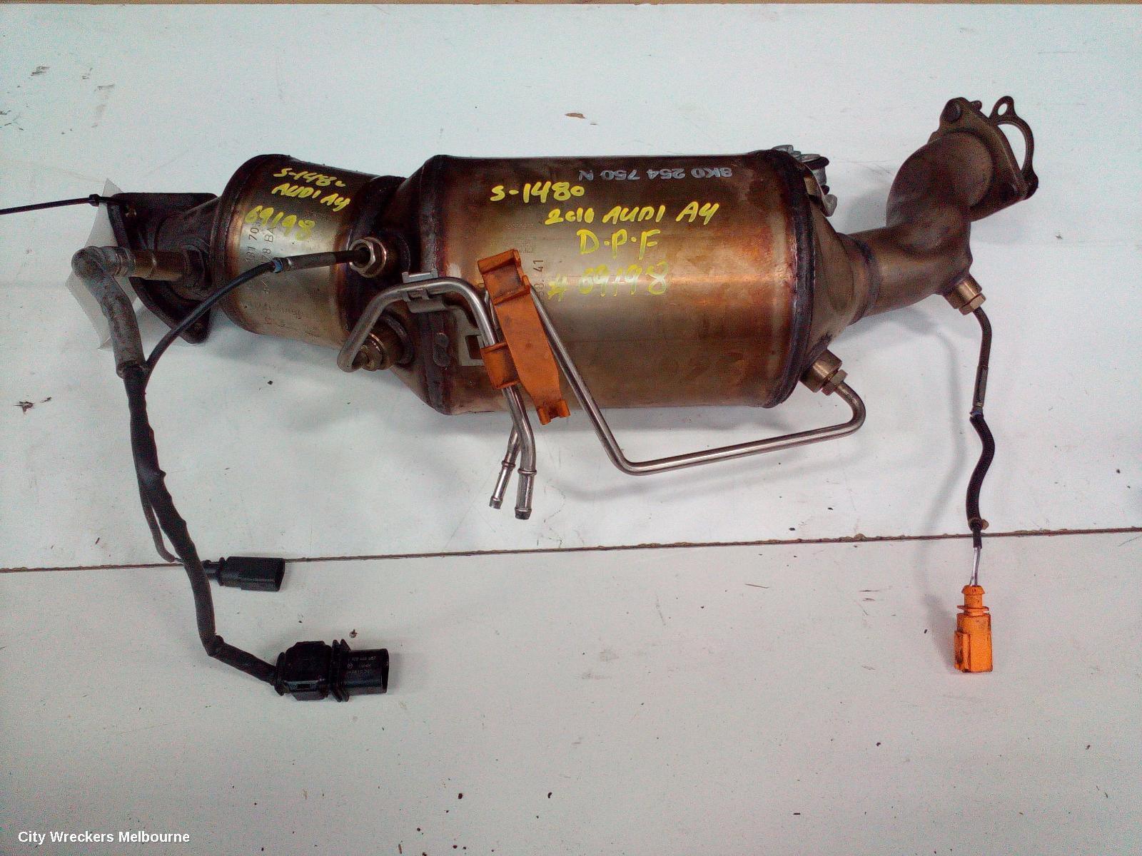 AUDI A4 PARTICULATE FILTER/DPF, DIESEL, 2.0, CAGA/CAGB CODE, B8 8K, 02/2008 - 06/2012