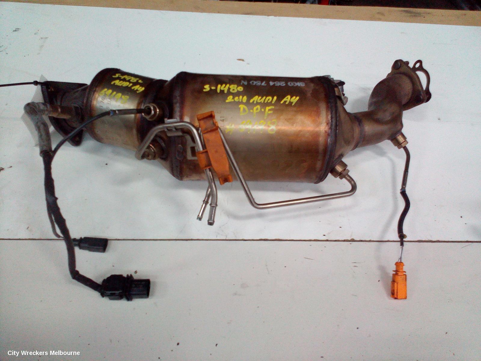 AUDI A4 PARTICULATE FILTER/DPF, DIESEL, 2.0, CAGA/CAGB CODE, B8 8K, 02/2008 - 06/2012