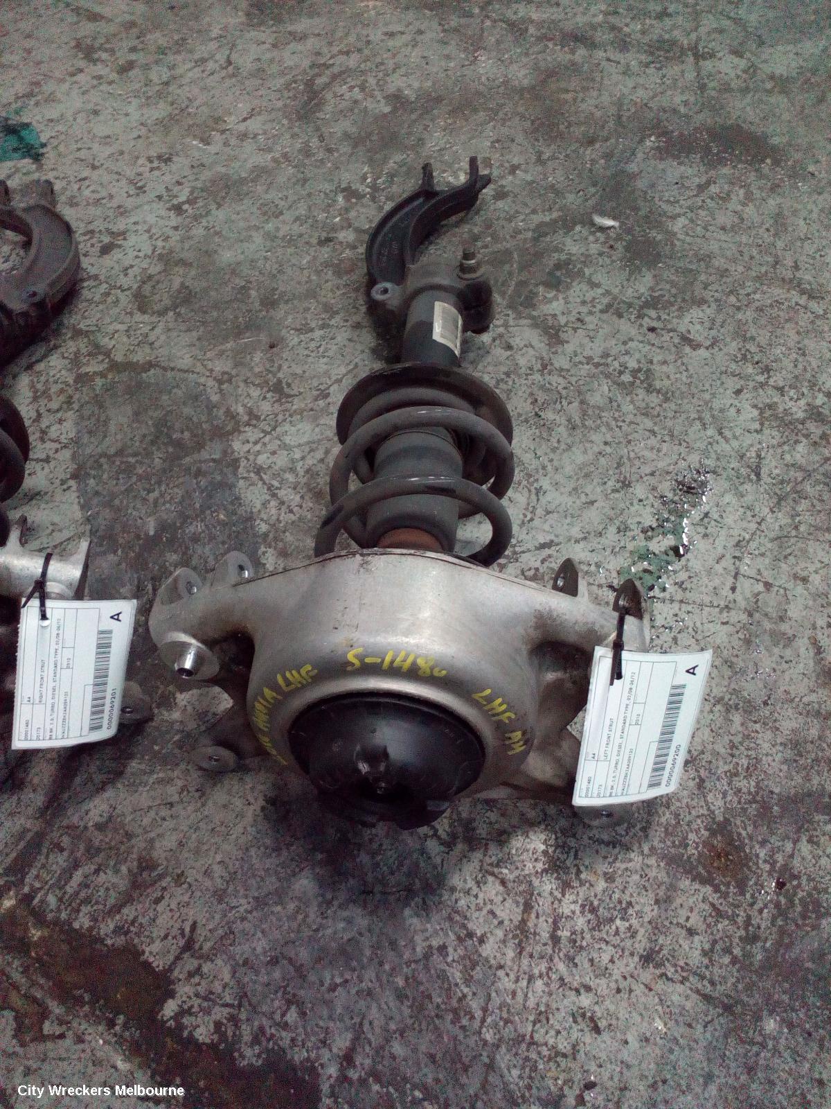 AUDI A4 LEFT FRONT STRUT, B8 8K, 2.0, TURBO, DIESEL, STANDARD TYPE, 02/2008 - 06/2012