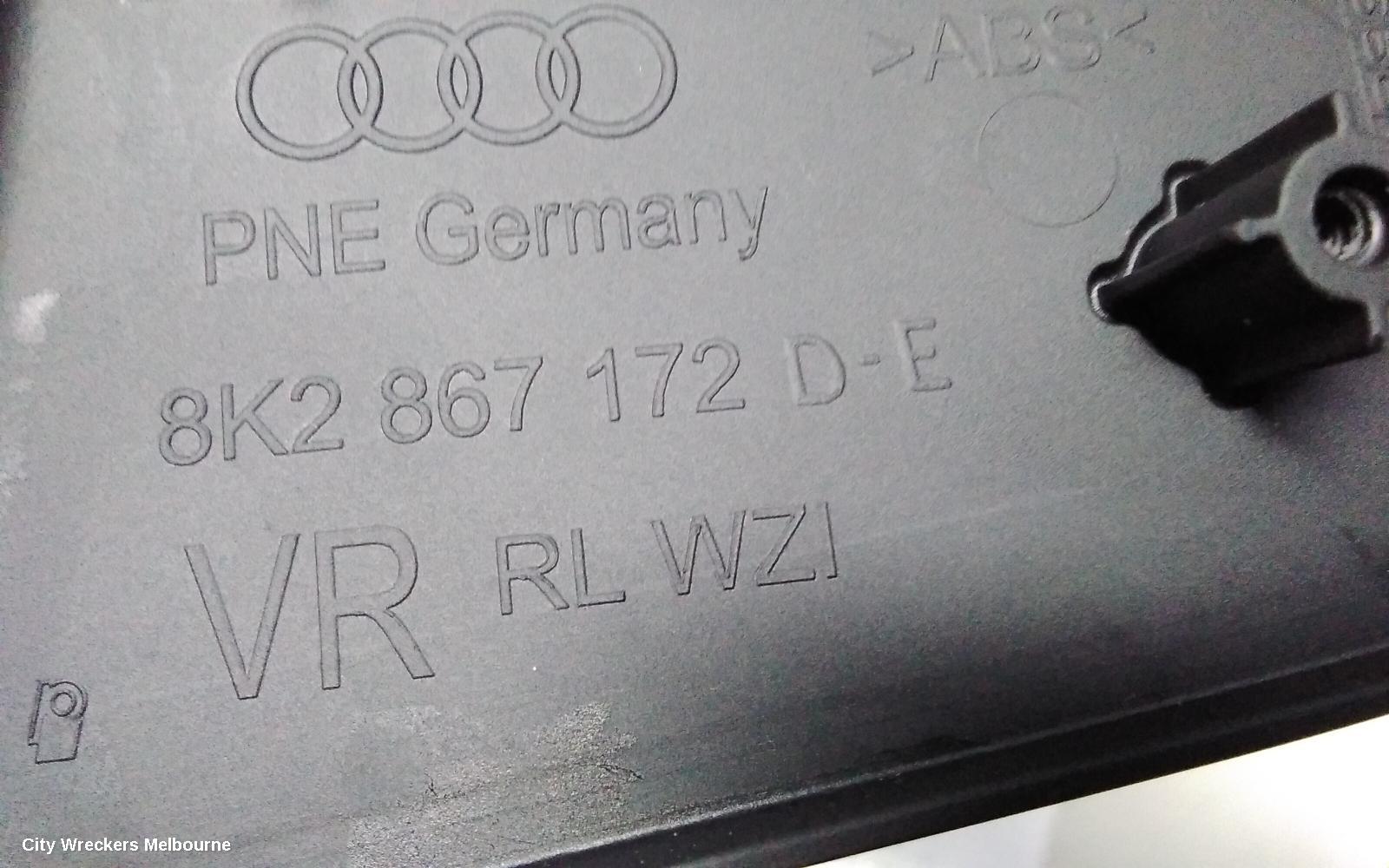 AUDI A4 PWR DR WIND SWITCH, RH FRONT (MASTER SWITCH), B8 8K, 02/2008 - 06/2012