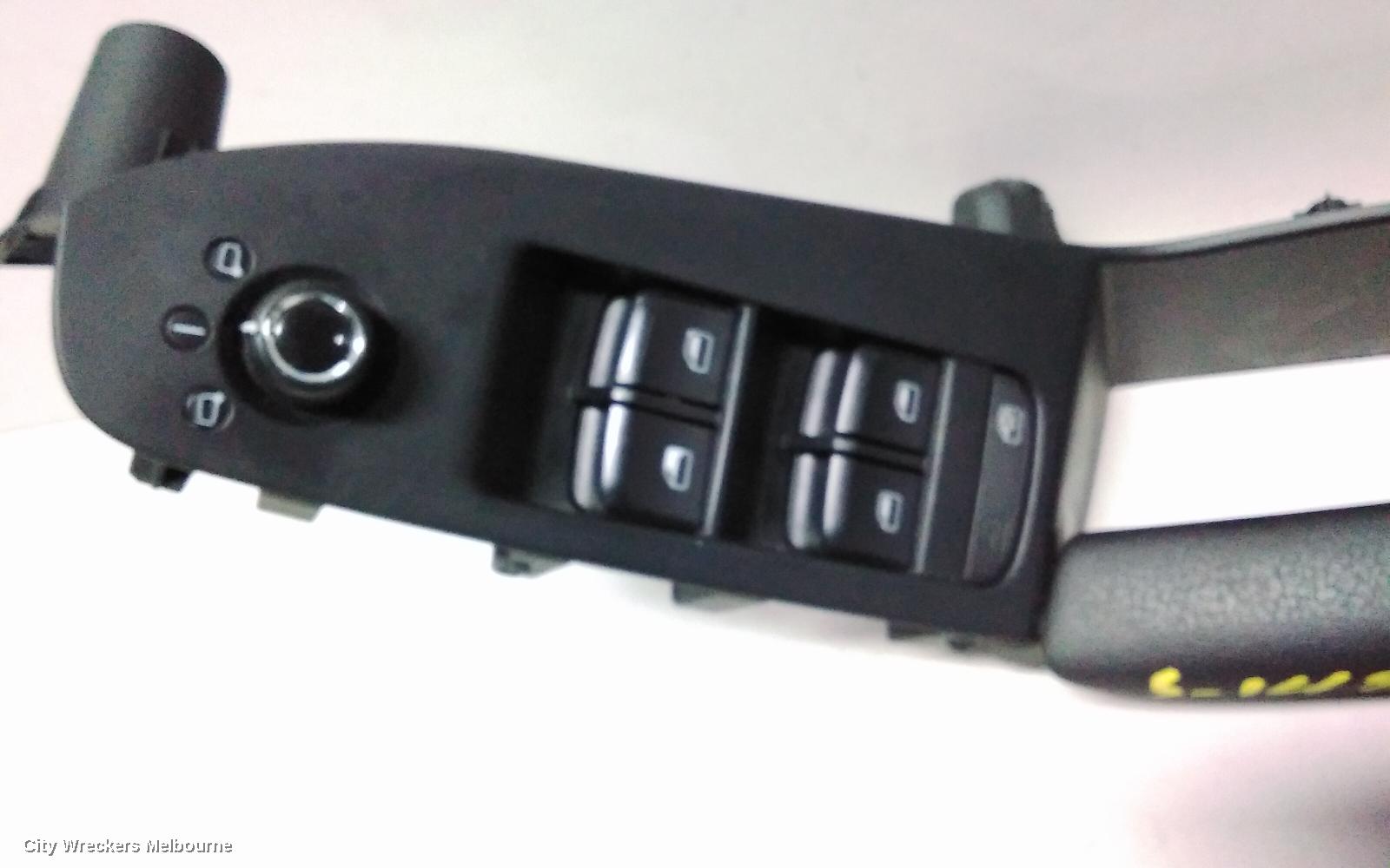 AUDI A4 PWR DR WIND SWITCH, RH FRONT (MASTER SWITCH), B8 8K, 02/2008 - 06/2012