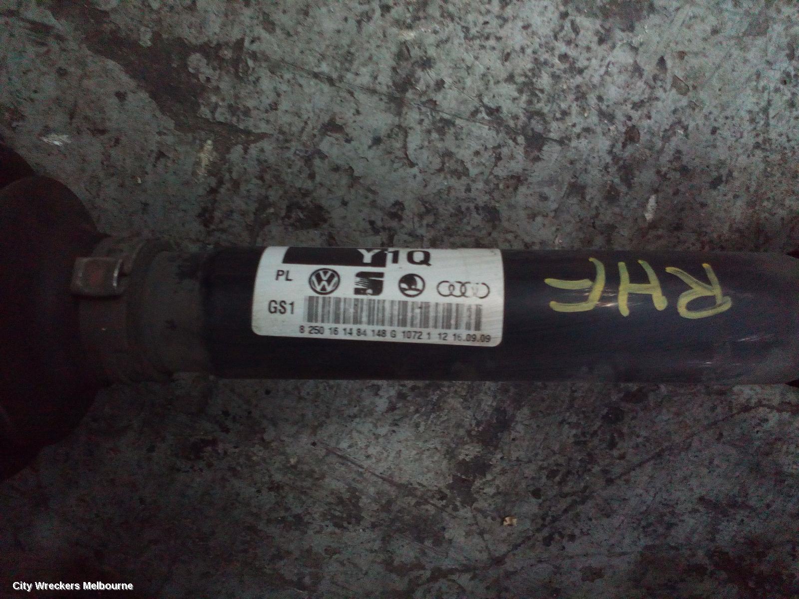 AUDI A4 RIGHT DRIVESHAFT, FRONT, 2.0/3.0, DIESEL, B8 8K, 02/2008 - 06/2012