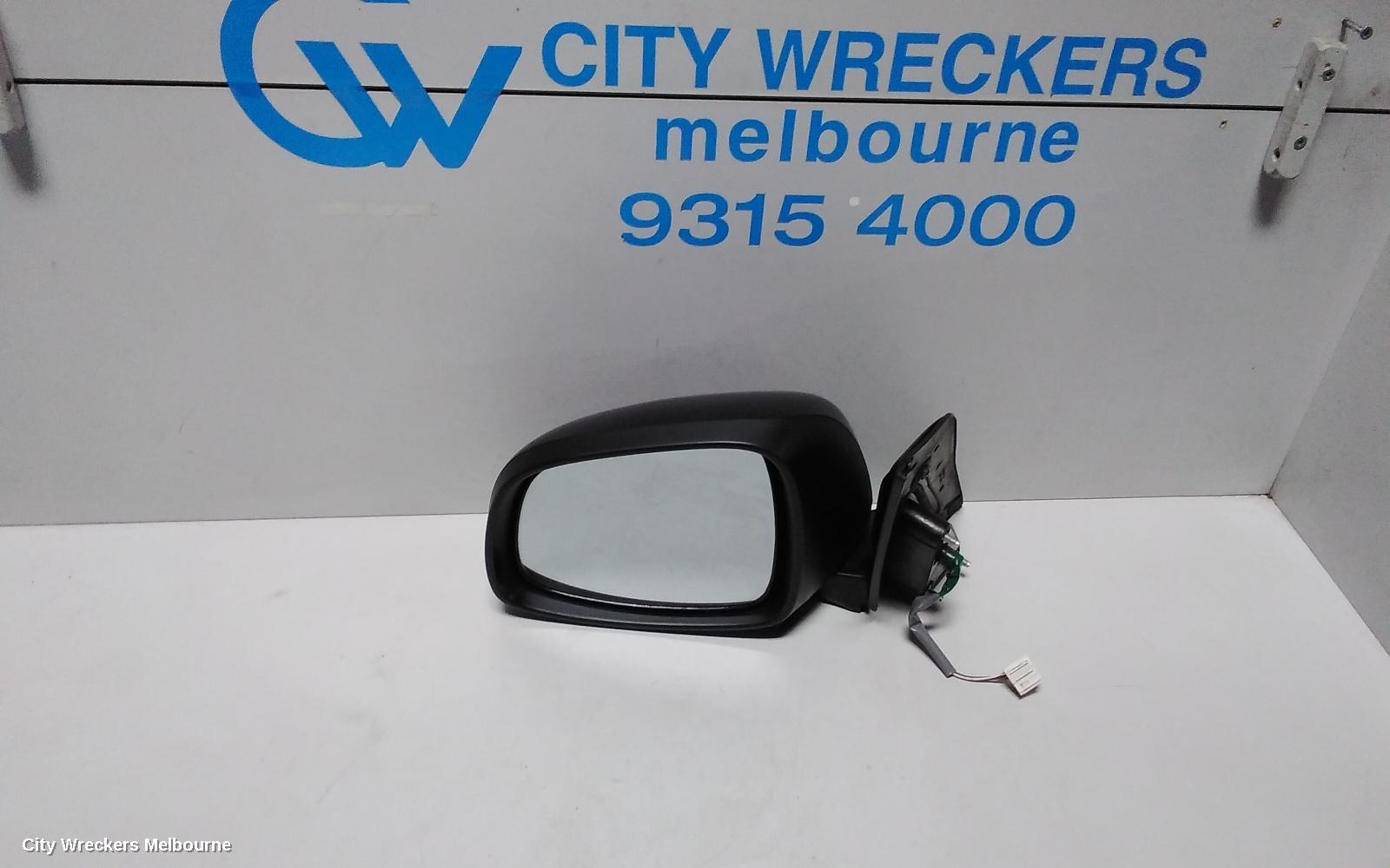 SUZUKI SX4 LEFT DOOR MIRROR, NON FLASHER, 3 WIRE TYPE, 02/2007 - 01/2014