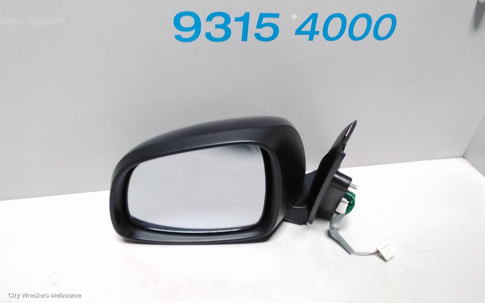 SUZUKI SX4 LEFT DOOR MIRROR, NON FLASHER, 3 WIRE TYPE, 02/2007 - 01/2014