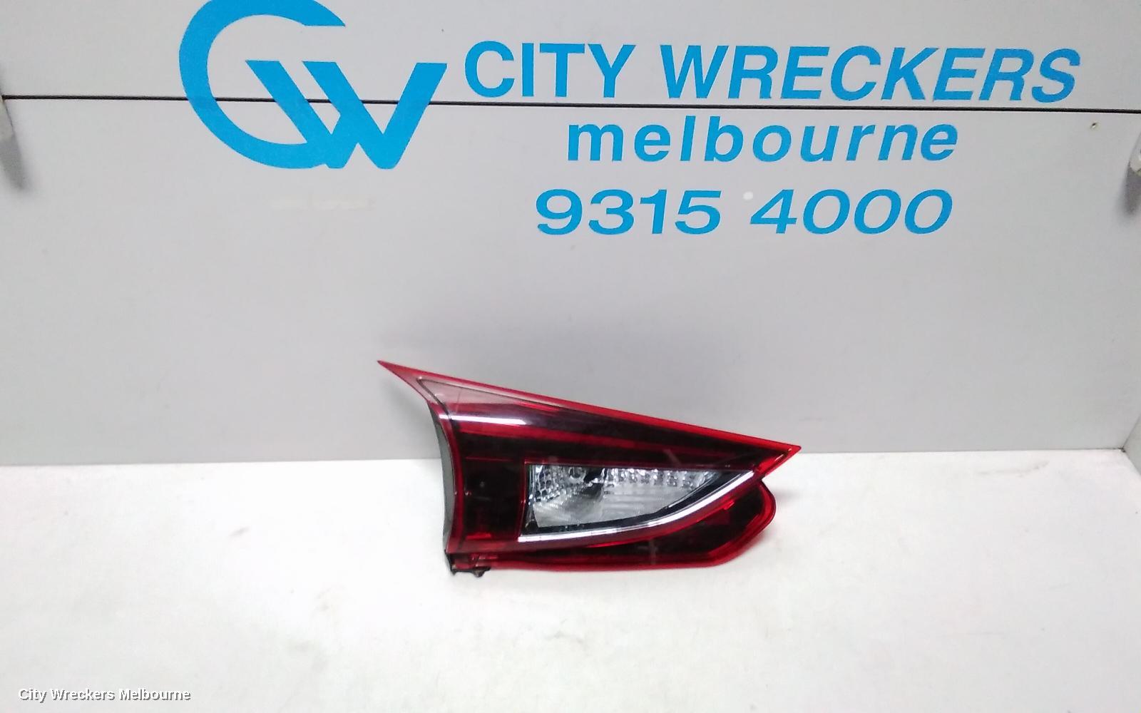 MAZDA 3 REAR GARNISH, TAILGATE LAMP (LH SIDE), LED TYPE, BM-BN, 11/2013 - 02/2019