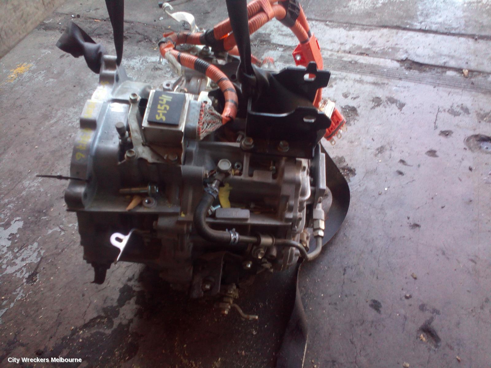 TOYOTA PRIUS TRANS/GEARBOX, NHP10R, PRIUS C, AUTO, 1.5, 1NZ-FXE, 12/2011 - 03/2020