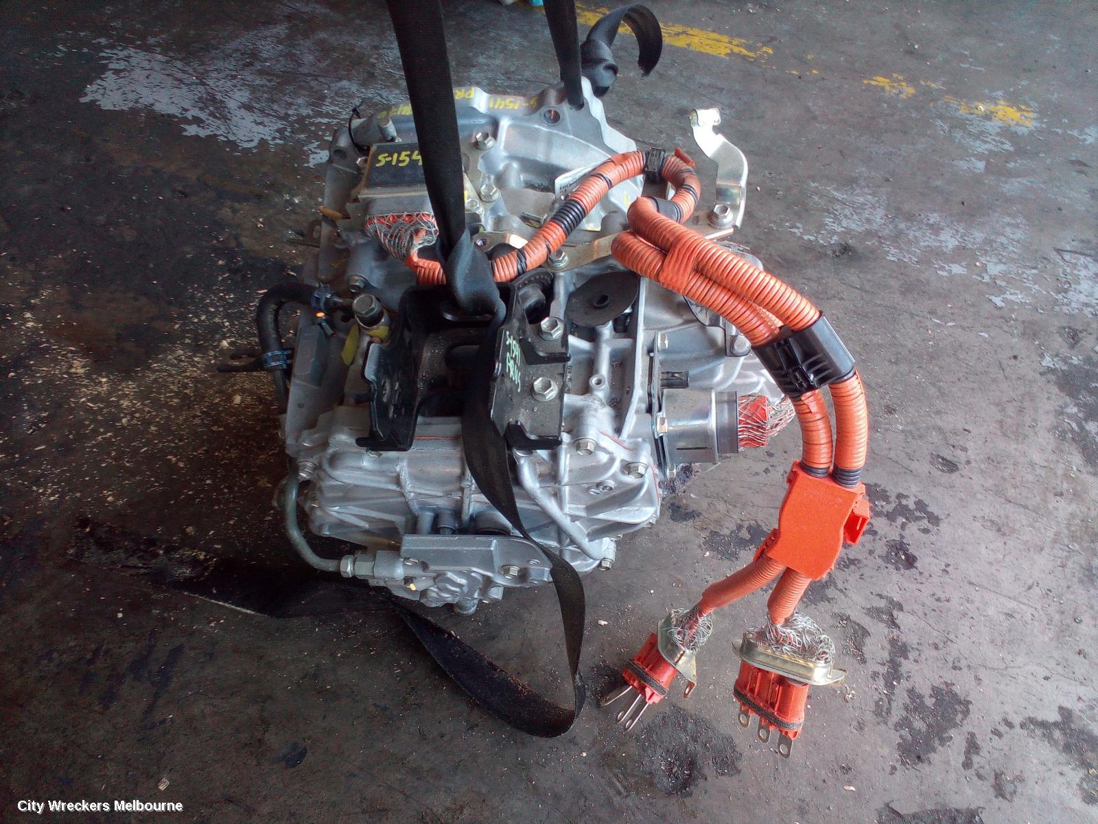 TOYOTA PRIUS TRANS/GEARBOX, NHP10R, PRIUS C, AUTO, 1.5, 1NZ-FXE, 12/2011 - 03/2020