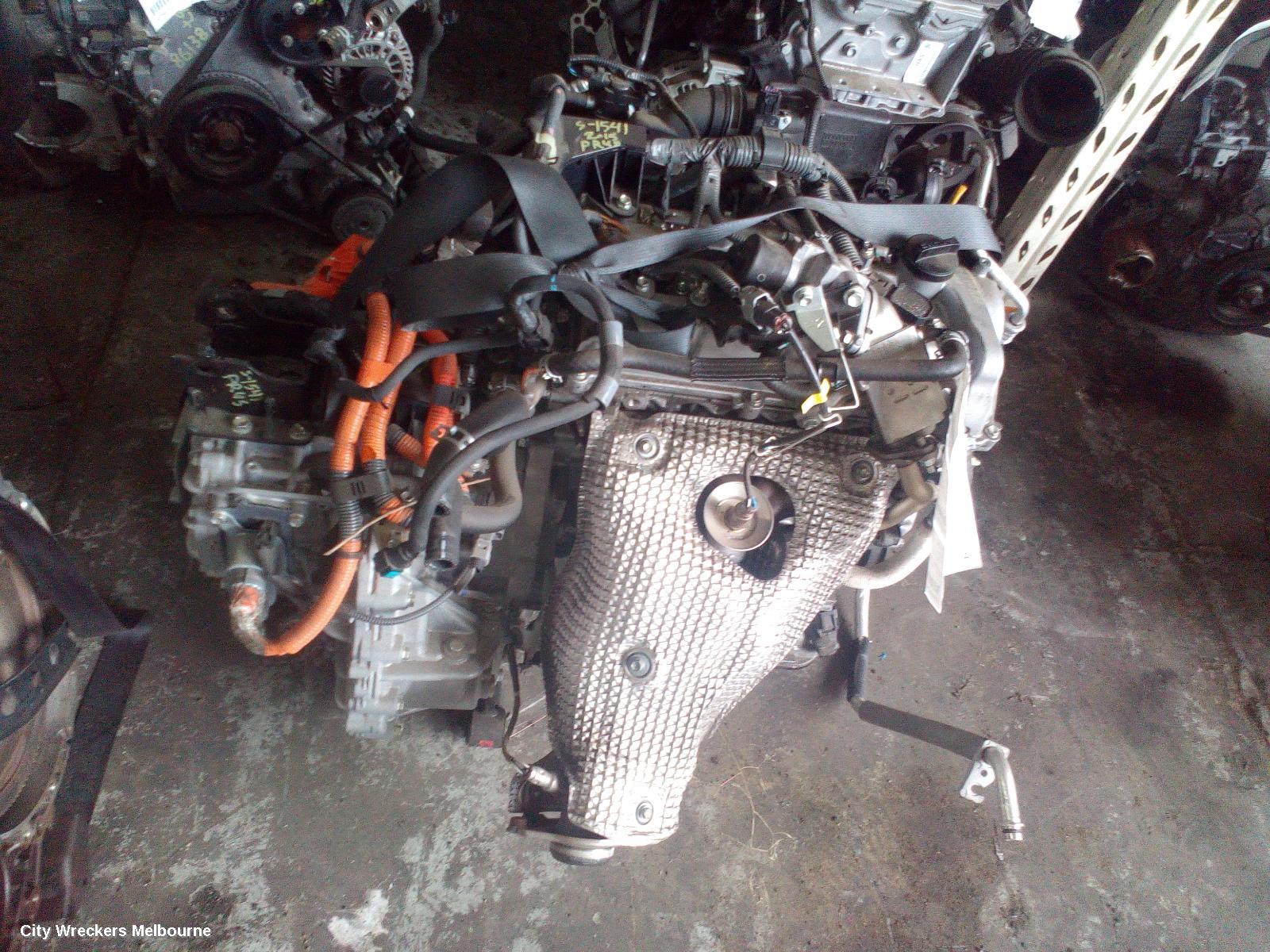 TOYOTA PRIUS TRANS/GEARBOX, NHP10R, PRIUS C, AUTO, 1.5, 1NZ-FXE, 12/2011 - 03/2020