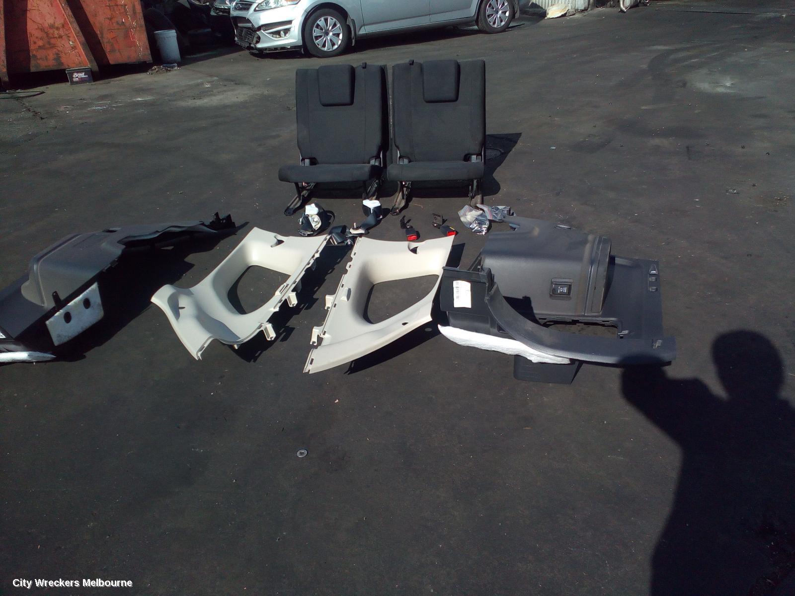 MITSUBISHI OUTLANDER 3RD SEAT, CONVERSION CLOTH, ZK-ZL, 04/2015