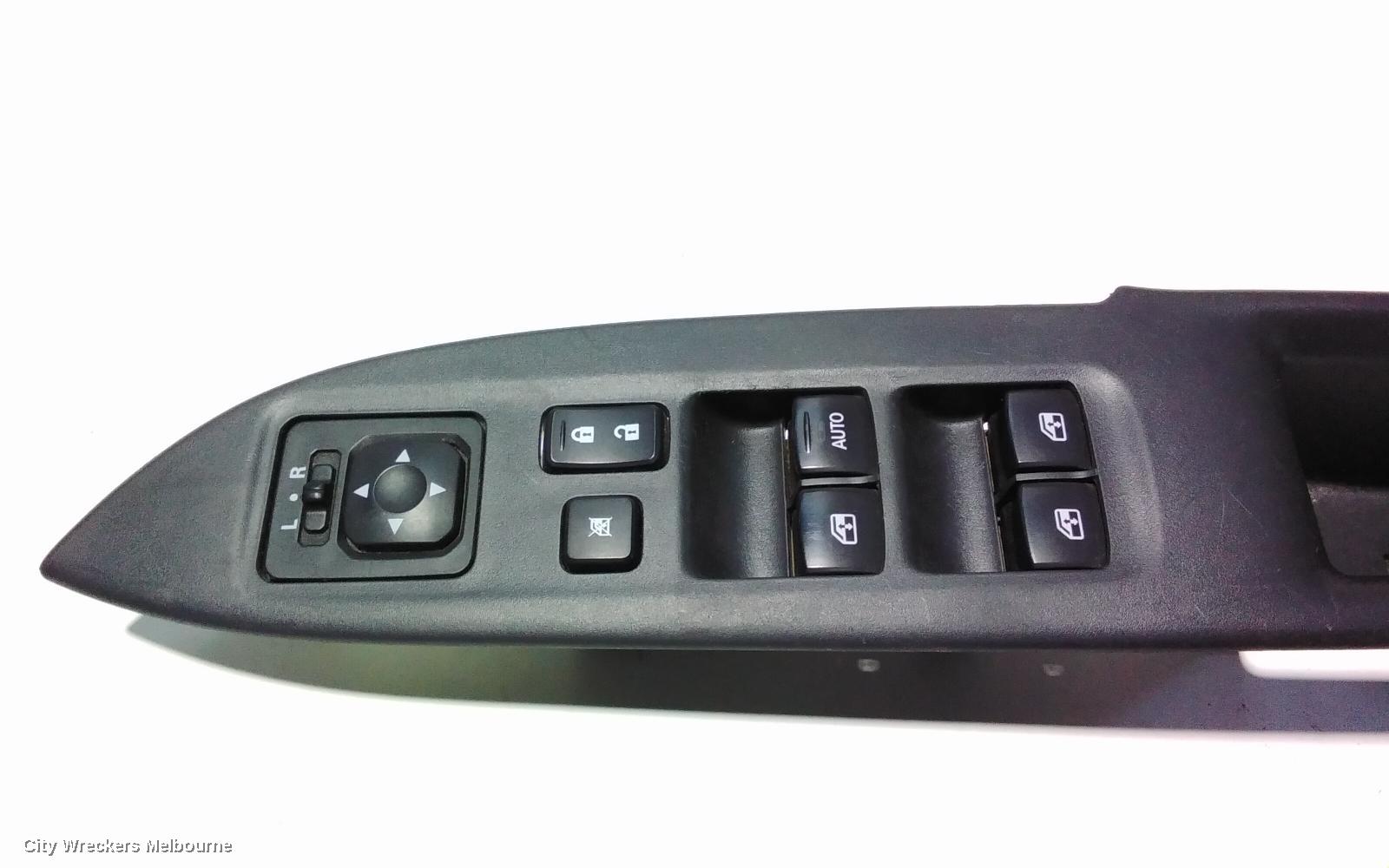 MITSUBISHI OUTLANDER PWR DR WIND SWITCH, RH FRONT (MASTER SWITCH), ZK, 04/2015 - 03/2018