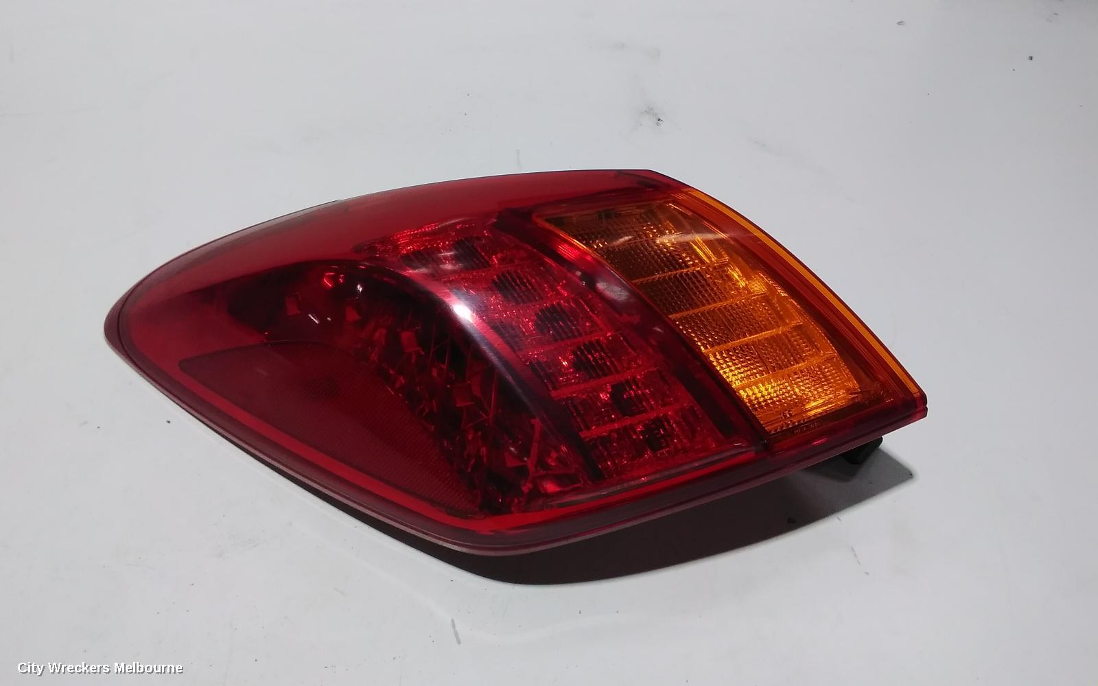 NISSAN MURANO LEFT TAILLIGHT, Z51, 12/2008 - 08/2011
