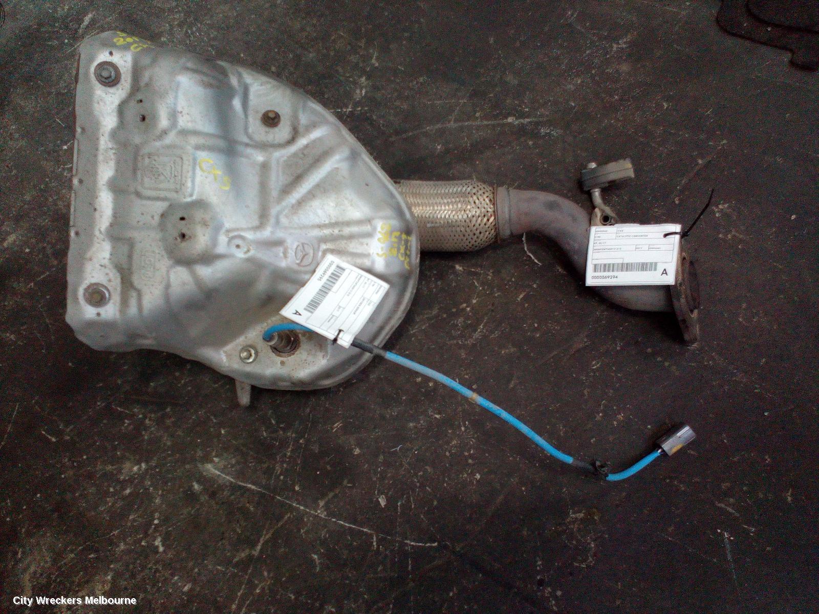 MAZDA CX5 CATALYTIC CONVERTER, MANIFOLD-CAT TYPE, PETROL, 2.0, KF, 03/2017 ONWARDS