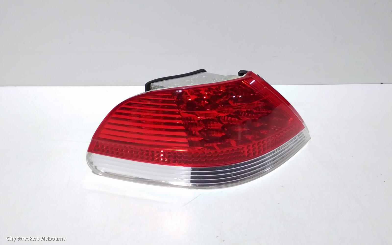 BMW 7 SERIES LEFT TAILLIGHT, E65/E66, SEDAN, CLEAR FLASHER, 02/2002 - 03/2005