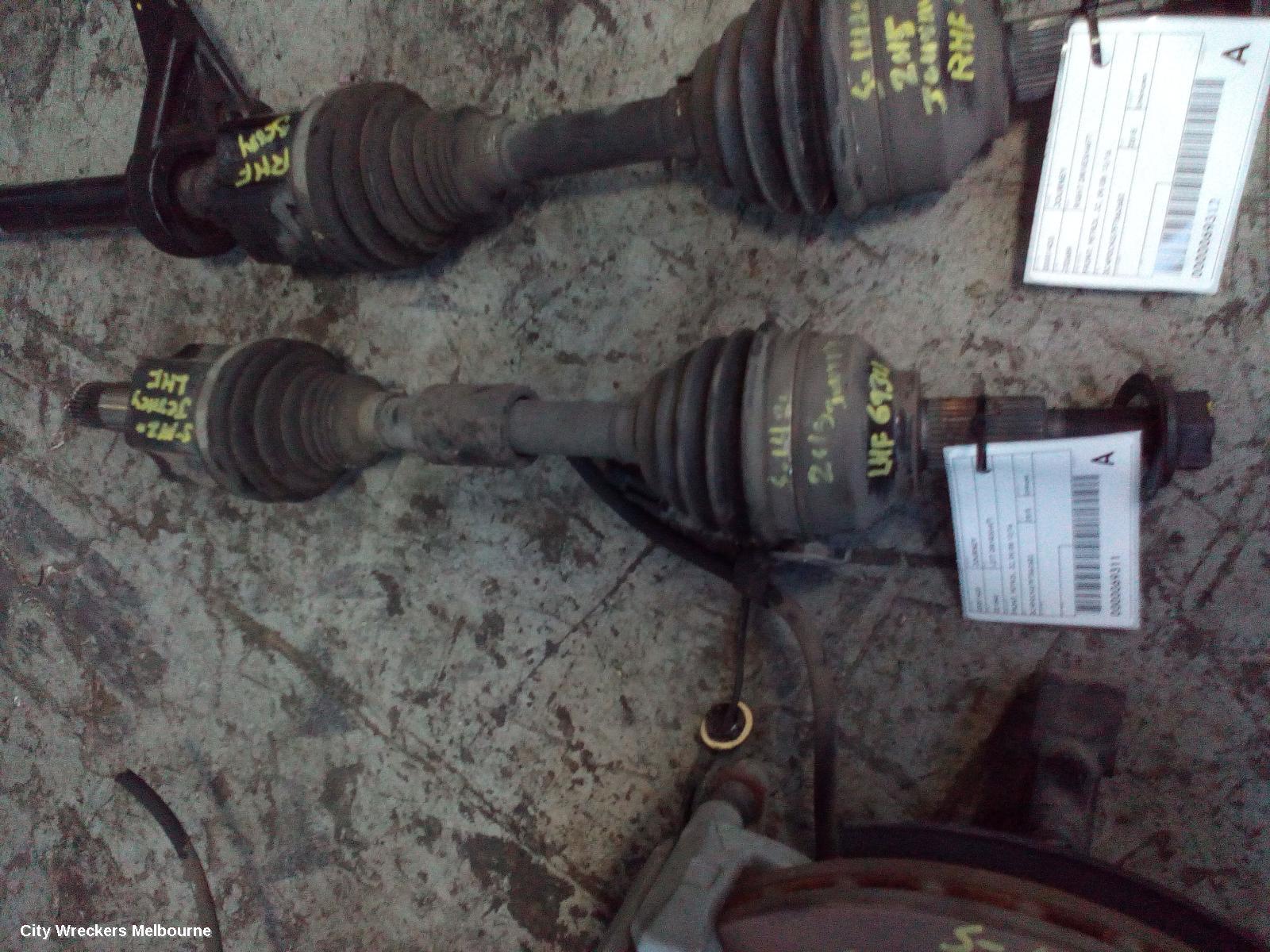 DODGE JOURNEY LEFT DRIVESHAFT, FRONT, PETROL, JC, 09/2008 - 12/2016