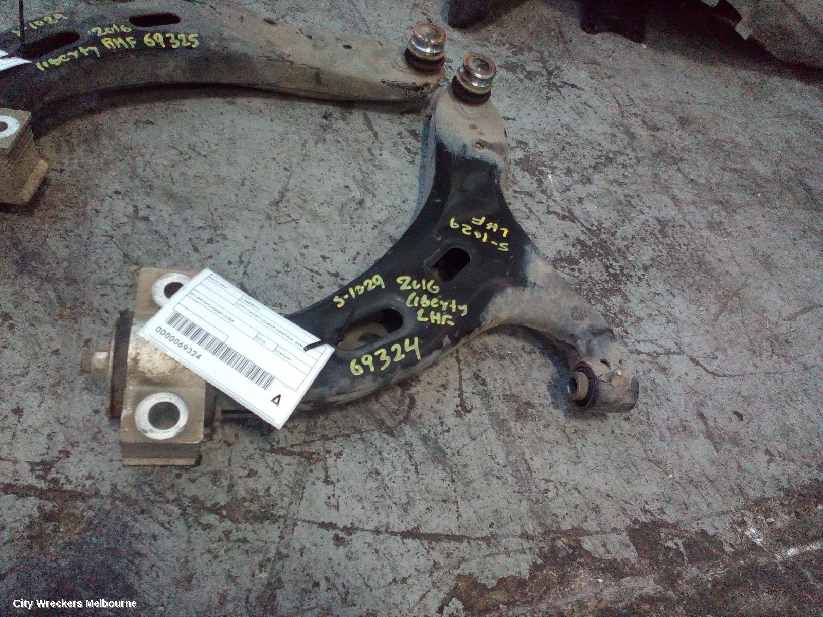 SUBARU LIBERTY LEFT FRONT LOWER CONTROL ARM, 6TH GEN, 08/2014 ONWARDS