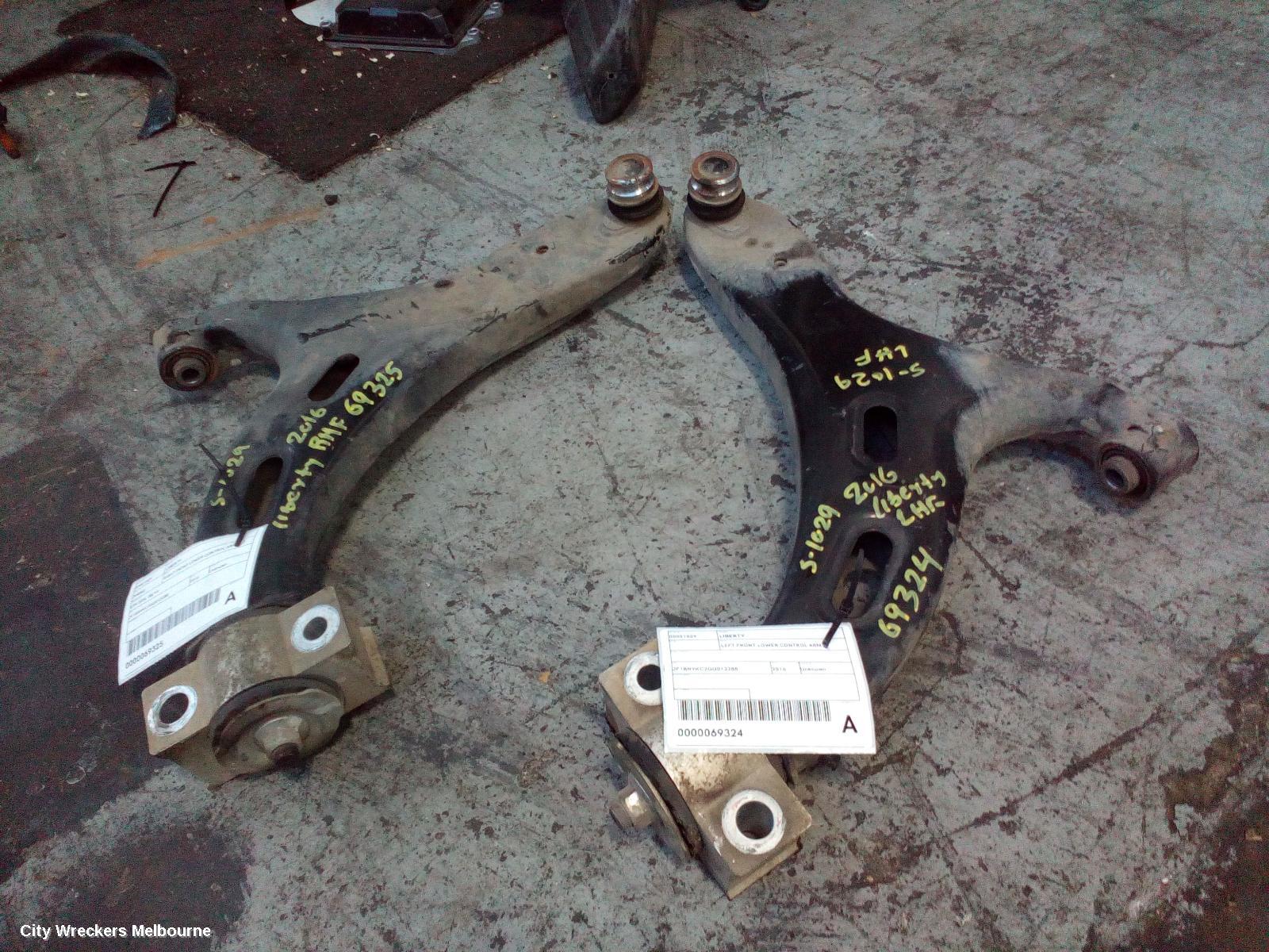 SUBARU LIBERTY LEFT FRONT LOWER CONTROL ARM, 6TH GEN, 08/2014 ONWARDS