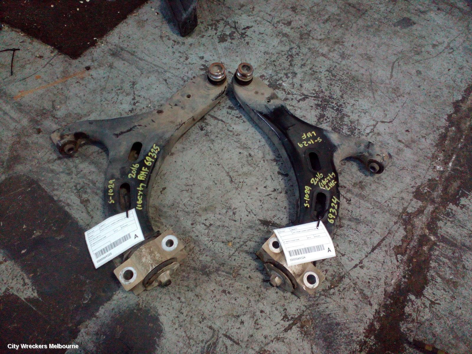 SUBARU LIBERTY RIGHT FRONT LOWER CONTROL ARM, 6TH GEN, 08/2014 ONWARDS