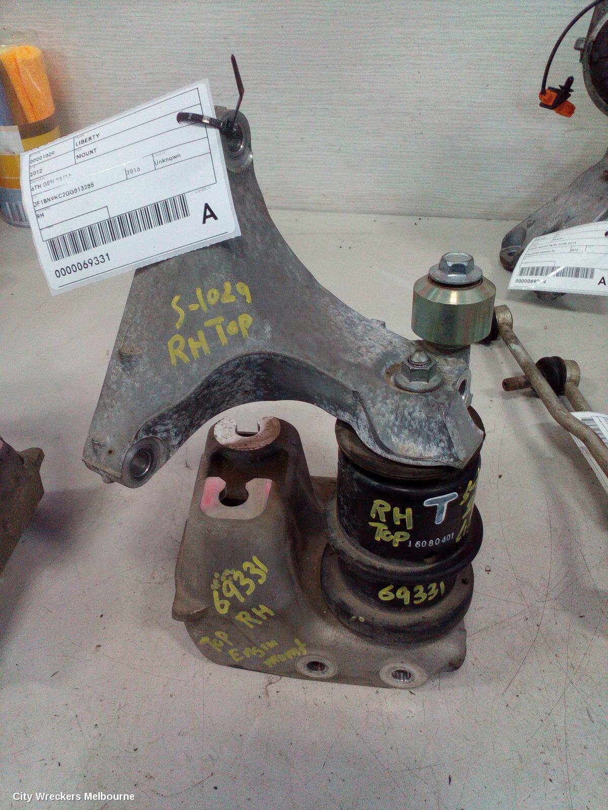 SUBARU LIBERTY MOUNT, 6TH GEN 08/2014 - 04/2021