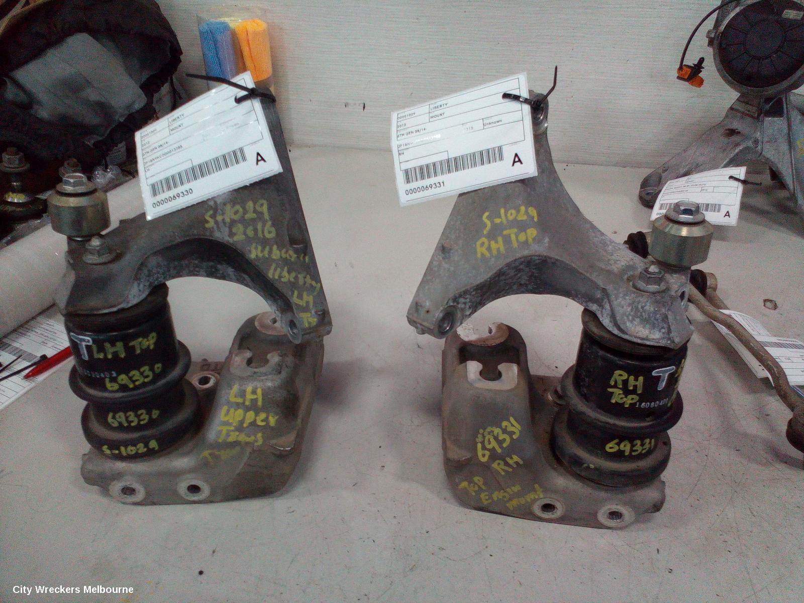 SUBARU LIBERTY MOUNT, 6TH GEN 08/2014 - 04/2021