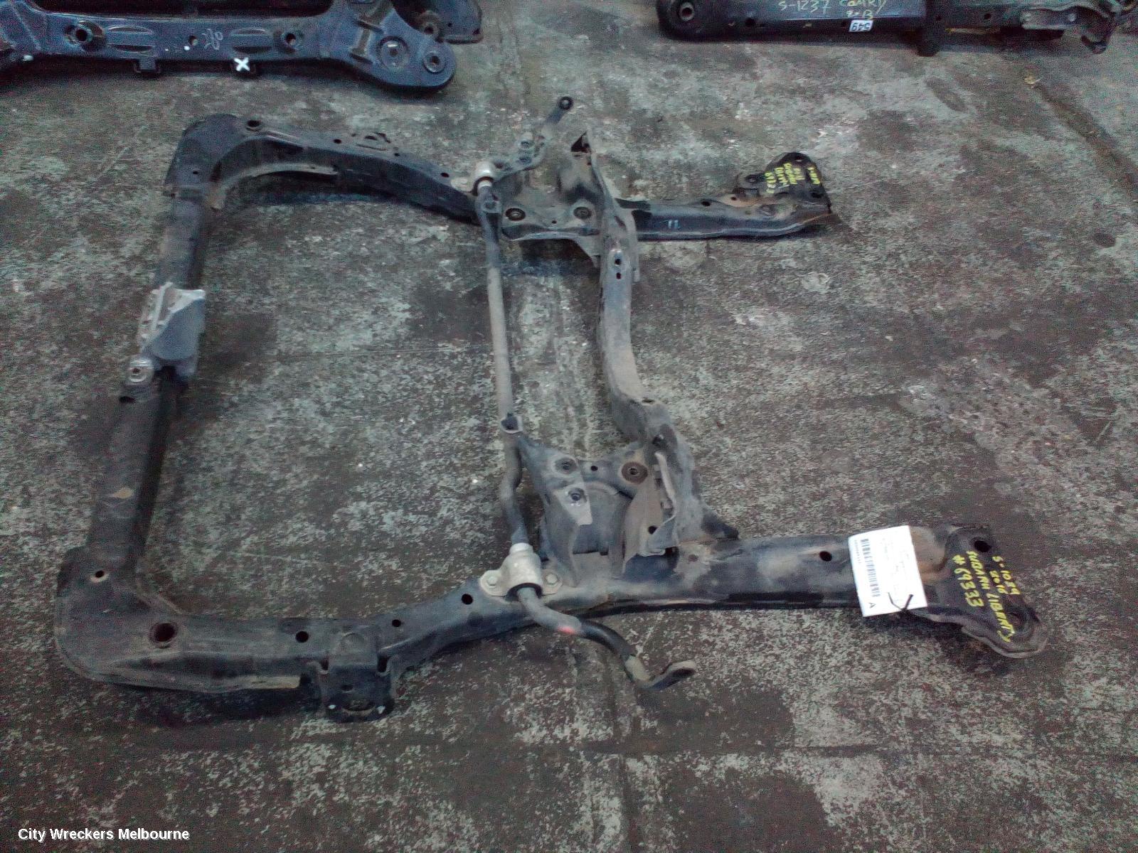SUBARU LIBERTY FRT XMEMBER/CRADLE, CROSSMEMBER, 6TH GEN, 08/2014 ONWARDS