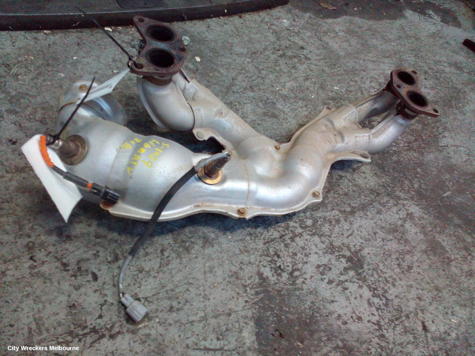 SUBARU LIBERTY CATALYTIC CONVERTER, MANIFOLD-CAT TYPE, 2.5, FB25, PETROL, 6TH GEN, 08/2014 ONWARDS