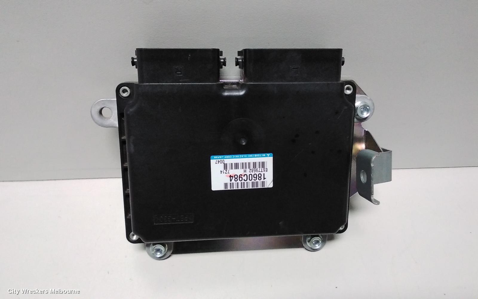 MITSUBISHI OUTLANDER ECU, ENGINE ECU, 2.0, PETROL, AUTO T/M, ECU ONLY, ZJ/ZK, 10/2012 ONWARDS