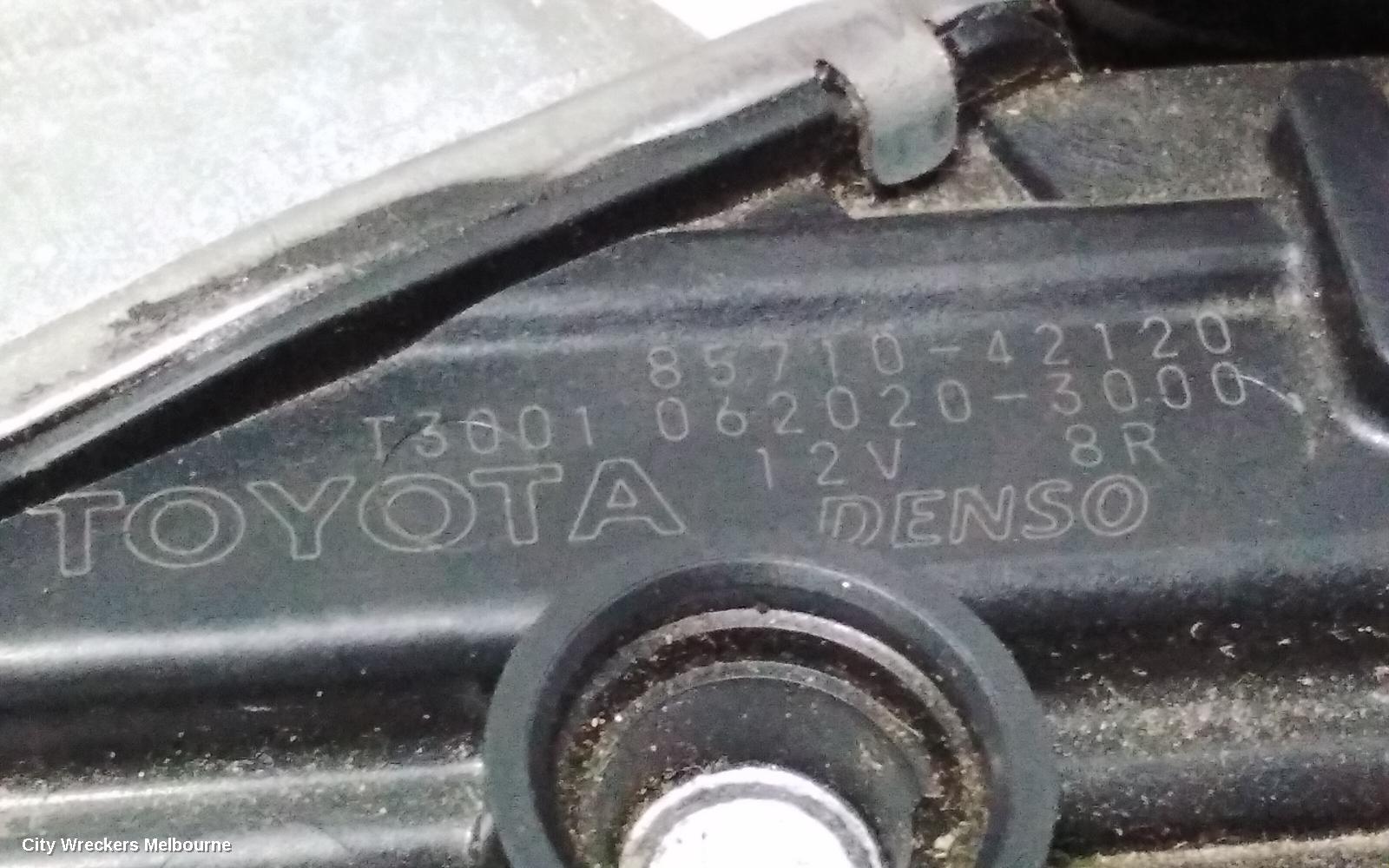 TOYOTA RAV4 RIGHT FRONT WINDOW REG/MOTOR, XA40, 12/2012 - 11/2018