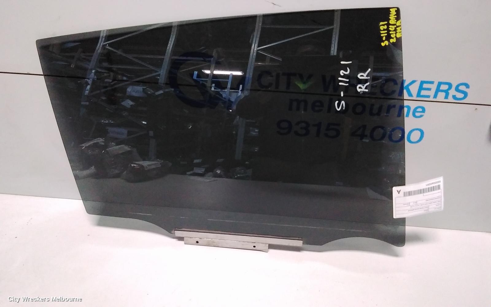 TOYOTA RAV4 RIGHT REAR DOOR WINDOW, XA40, DARK GREY TINT TYPE, 12/2012 - 11/2018
