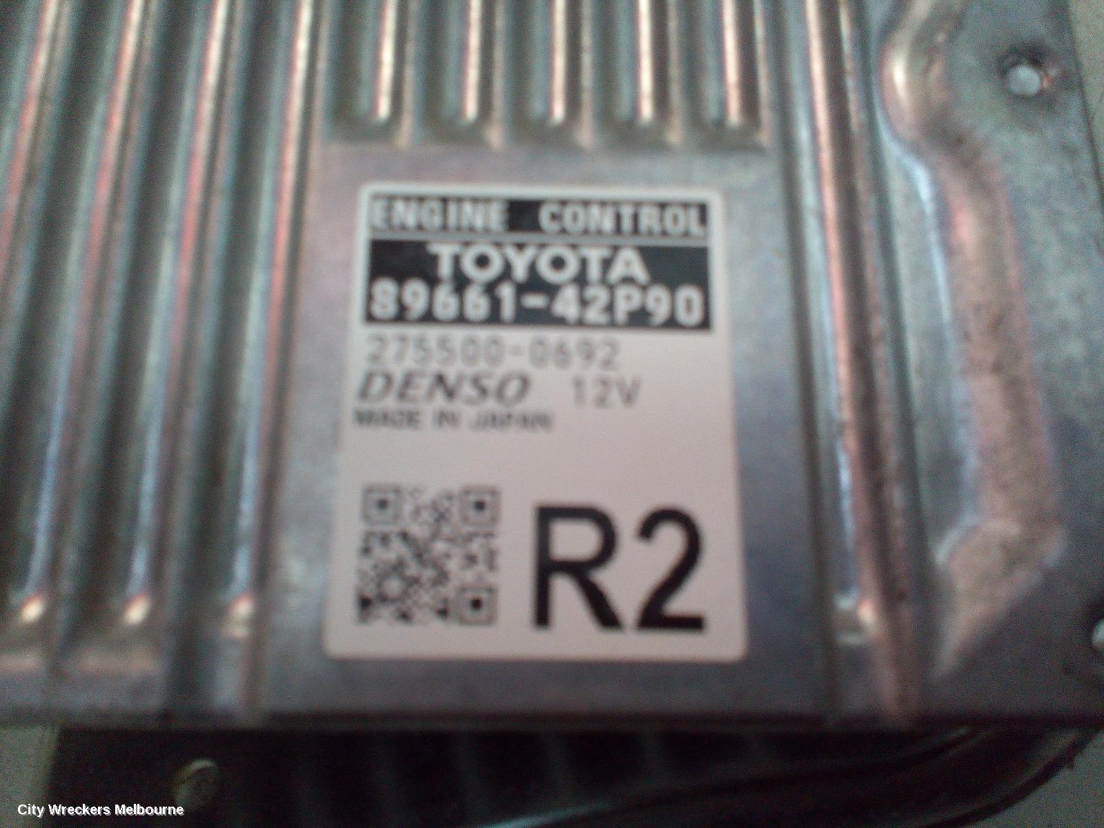 TOYOTA RAV4 ECU, ENGINE ECU, 2.5, 2AR-FE, PETROL, AUTO T/M, ECU ONLY, ASA44R, 12/2012 - 12/2018