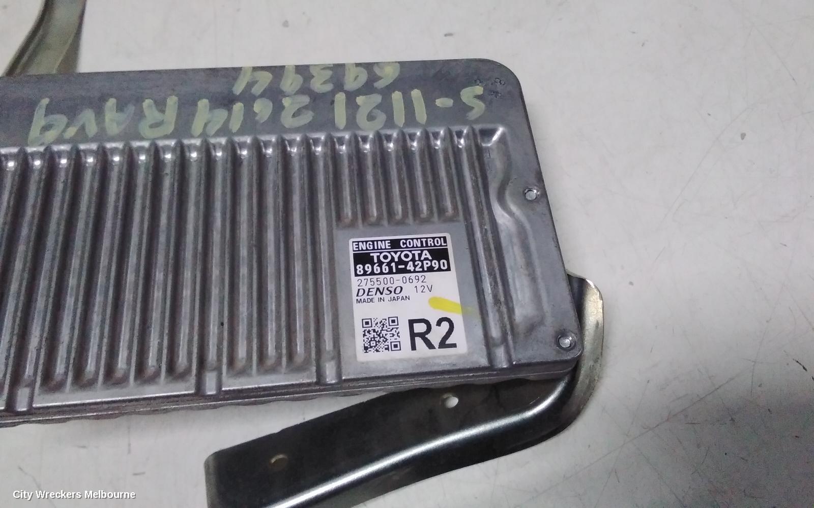 TOYOTA RAV4 ECU, ENGINE ECU, 2.5, 2AR-FE, PETROL, AUTO T/M, ECU ONLY, ASA44R, 12/2012 - 12/2018
