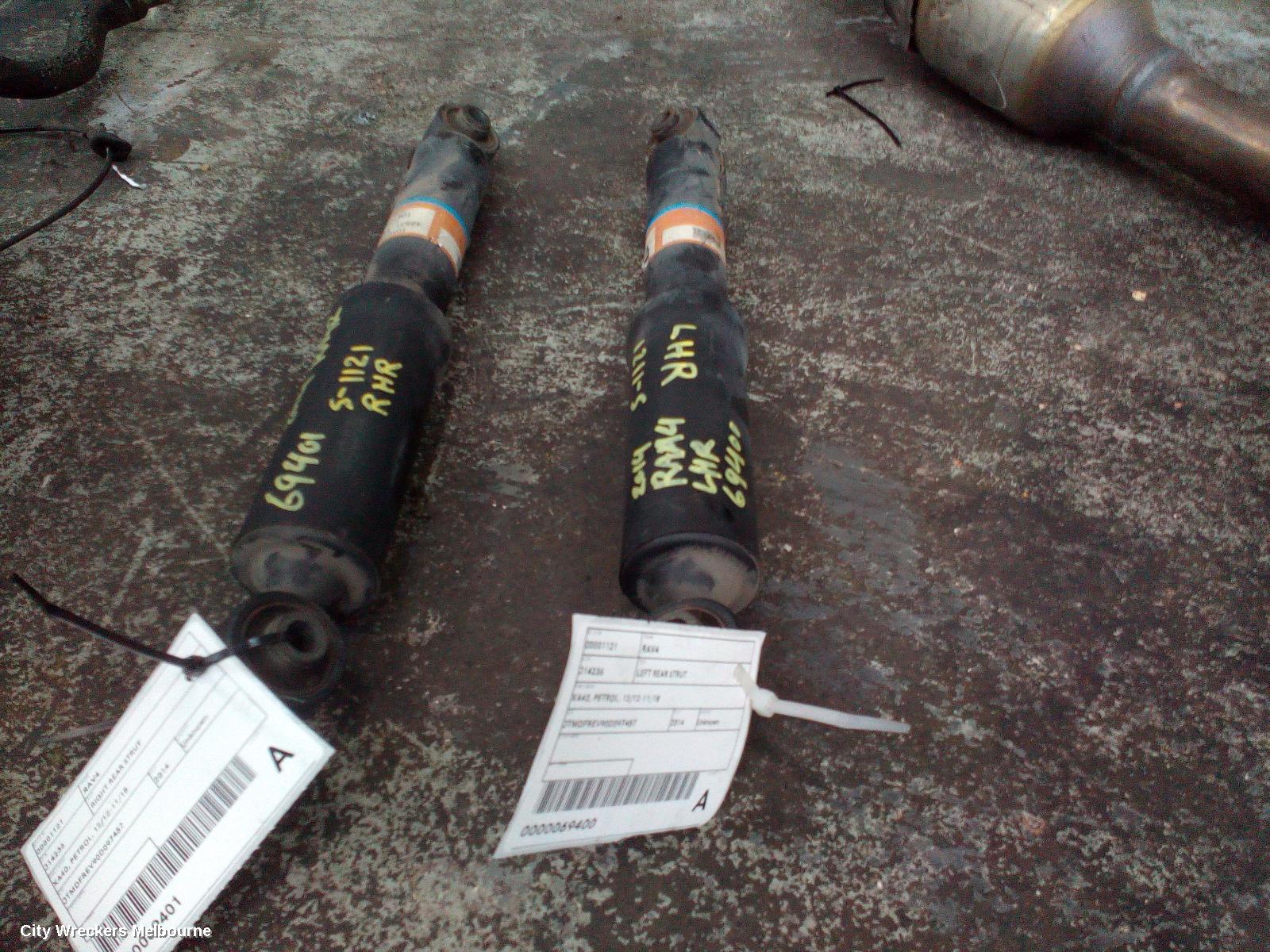 TOYOTA RAV4 LEFT REAR STRUT, XA40, PETROL, 12/2012 - 11/2018