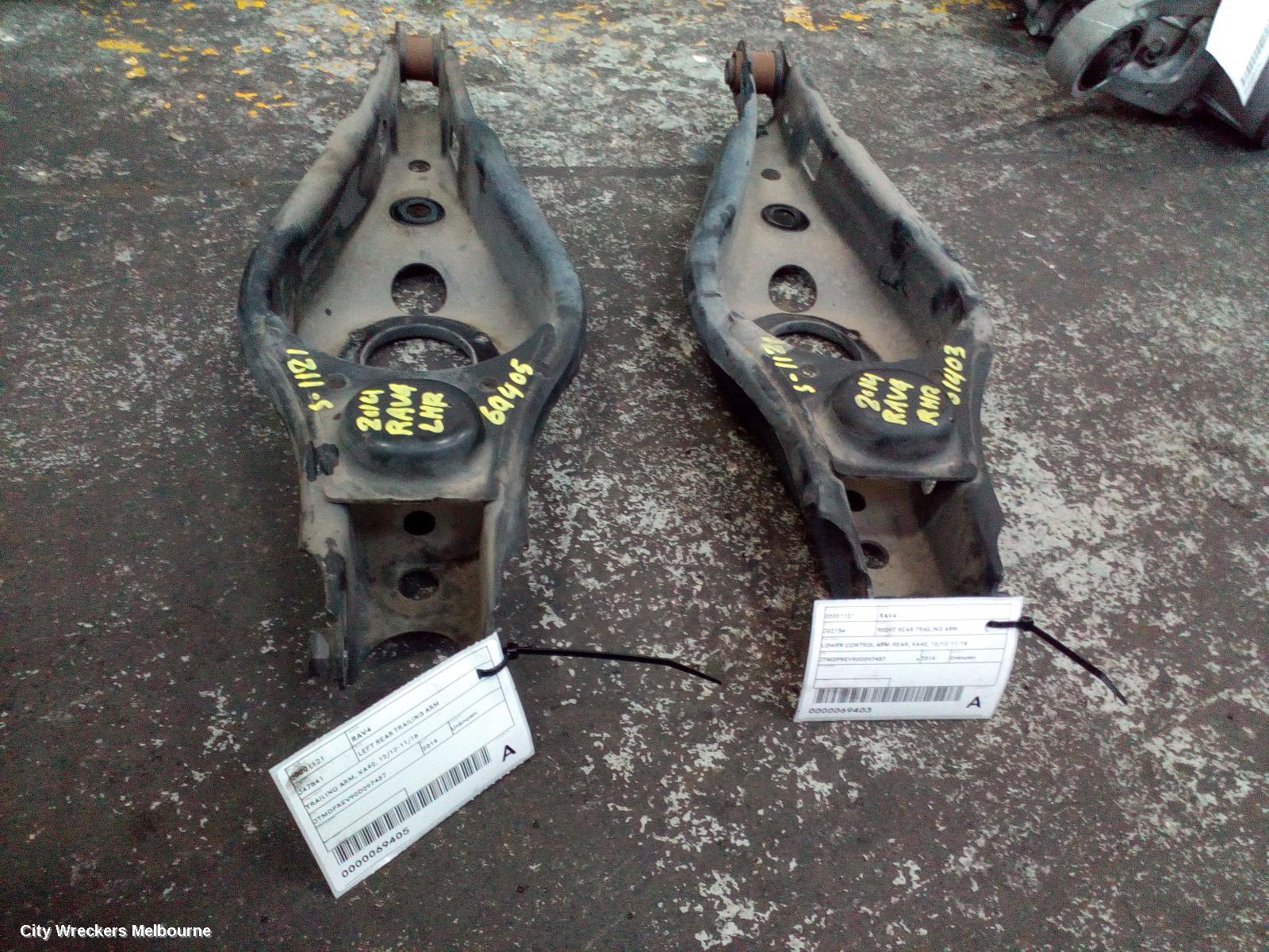 TOYOTA RAV4 RIGHT REAR TRAILING ARM, LOWER CONTROL ARM-REAR, XA40, 12/2012 - 11/2018