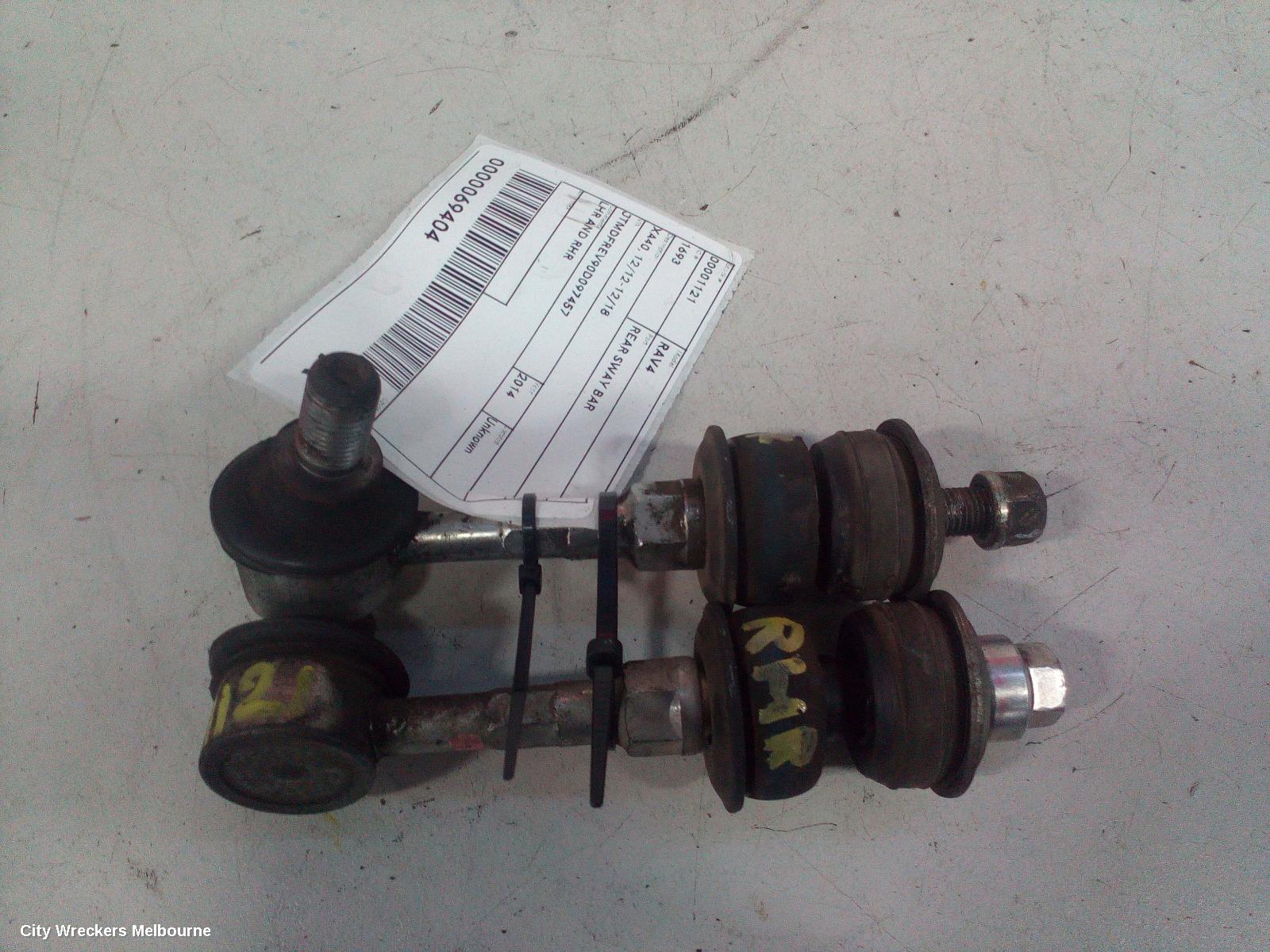 TOYOTA RAV4 REAR SWAY BAR, XA40, 12/2012 - 12/2018