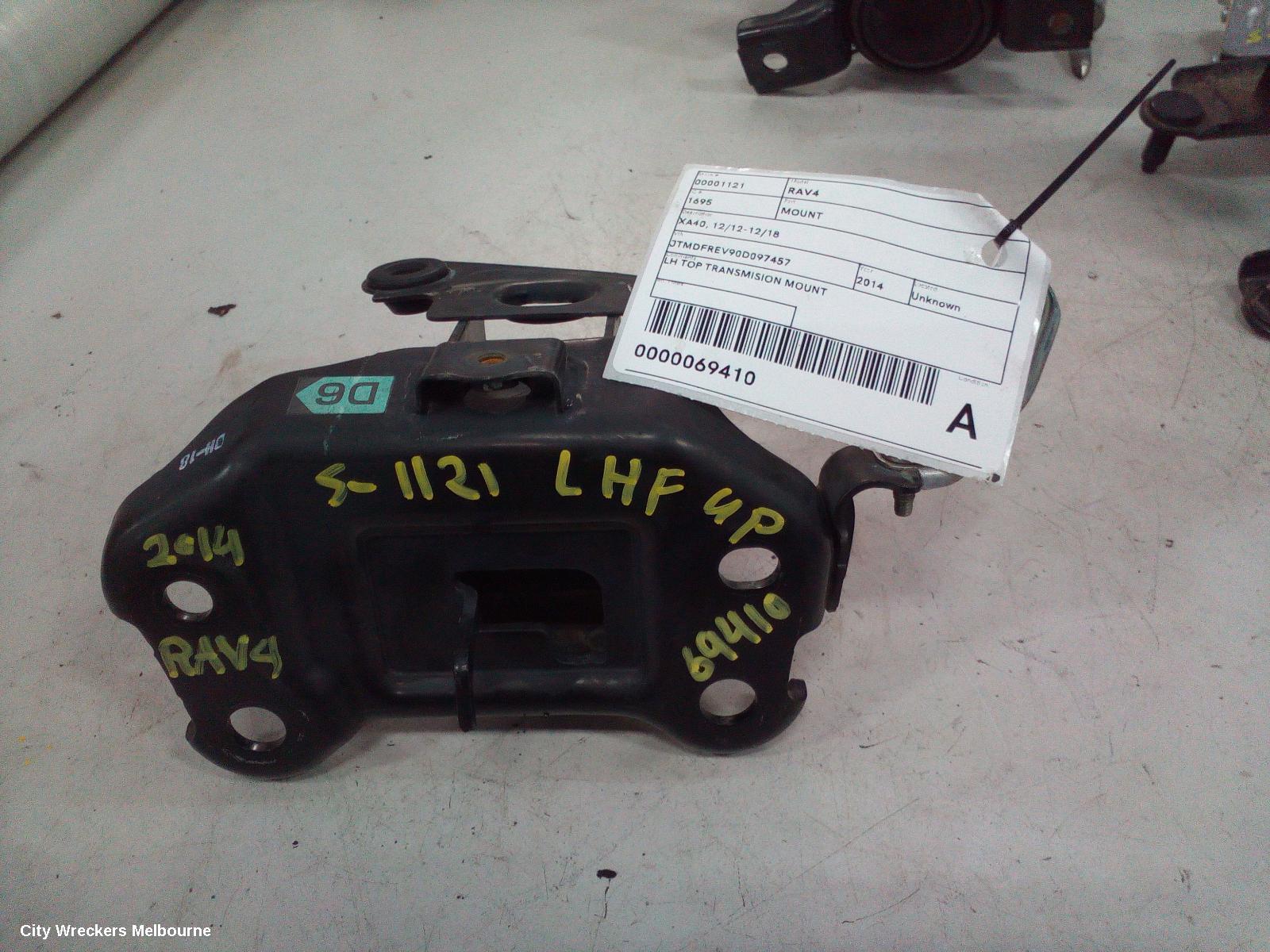 TOYOTA RAV4 MOUNT, XA40, 12/2012 - 12/2018