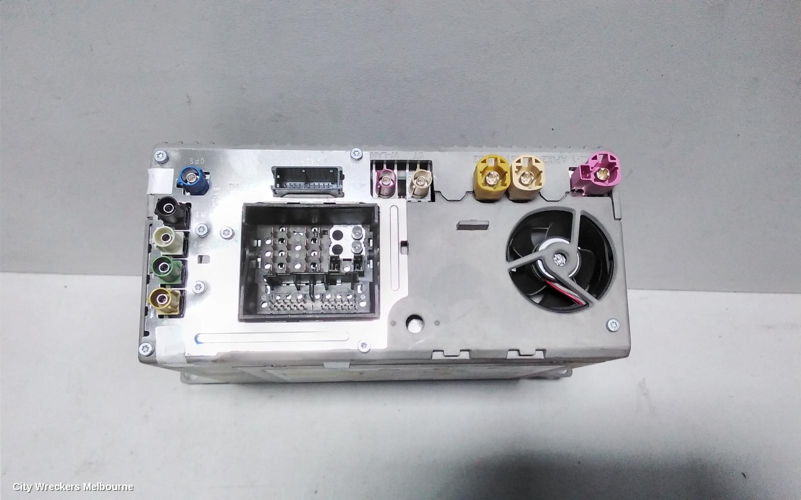 BMW 3 SERIES RADIO/CD/DVD/SAT/TV, DASH RADIO CONTROL PANEL/CONTROL UNIT, W/ CHROME TYPE, F30/F31, SEDAN/WAGON, 11/2011 - 05/2019