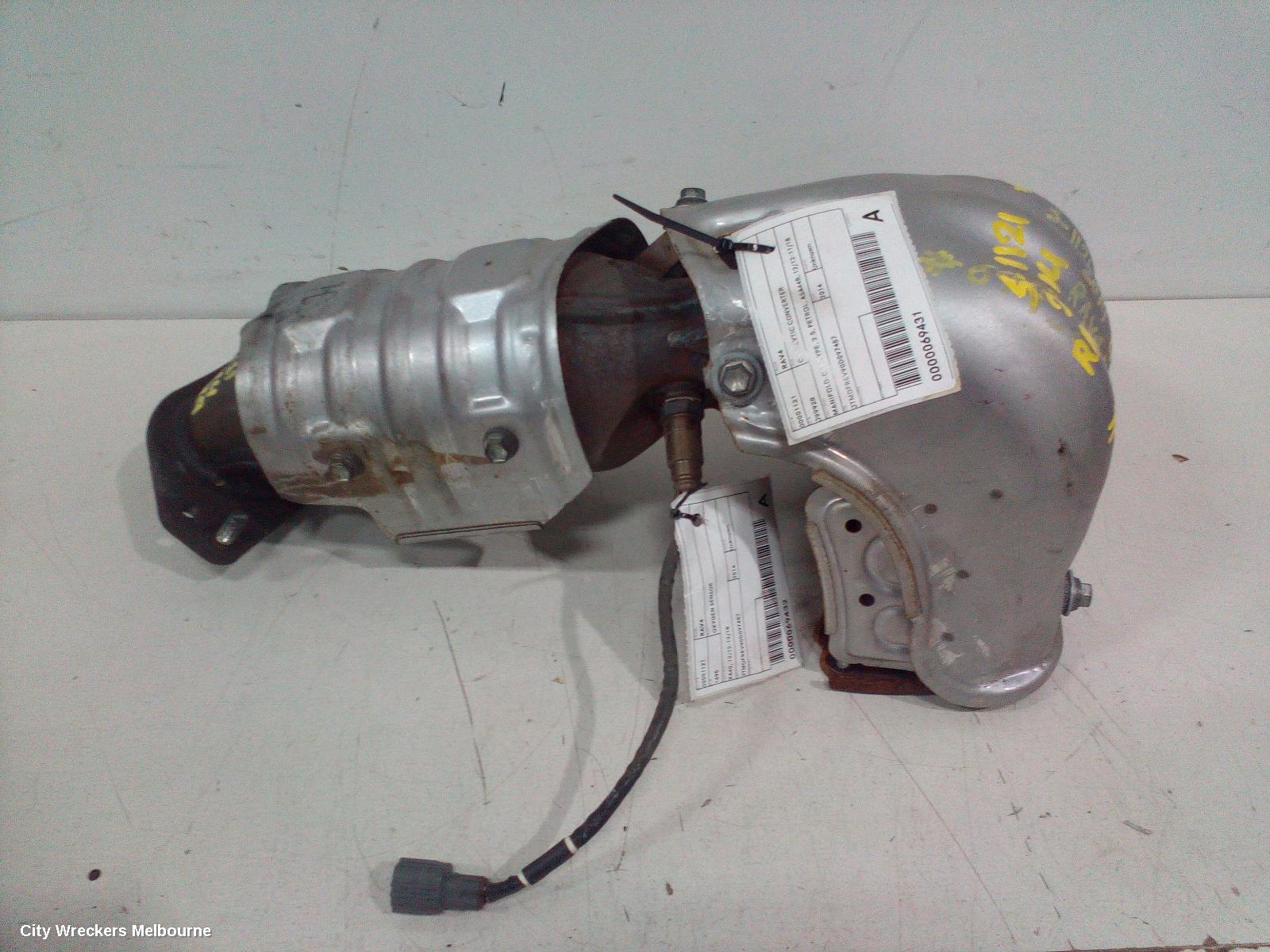 TOYOTA RAV4 CATALYTIC CONVERTER, MANIFOLD-CAT TYPE, 2.5, PETROL, ASA44R, 12/2012 - 11/2018