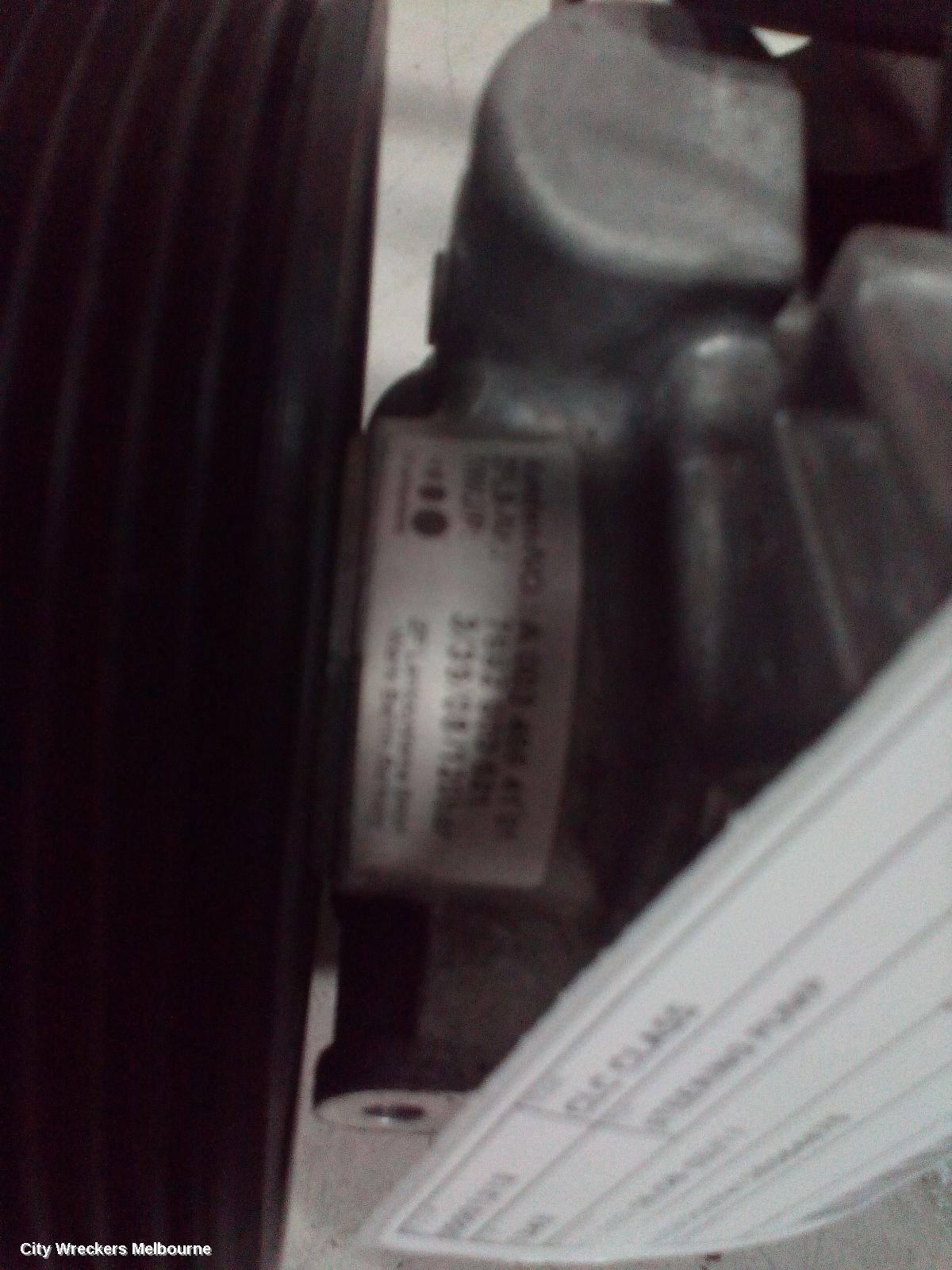 MERCEDES CLC CLASS STEERING PUMP, PETROL, 4CYL, LUK P/N A0034664001, CL203, 08/2008 - 03/2011