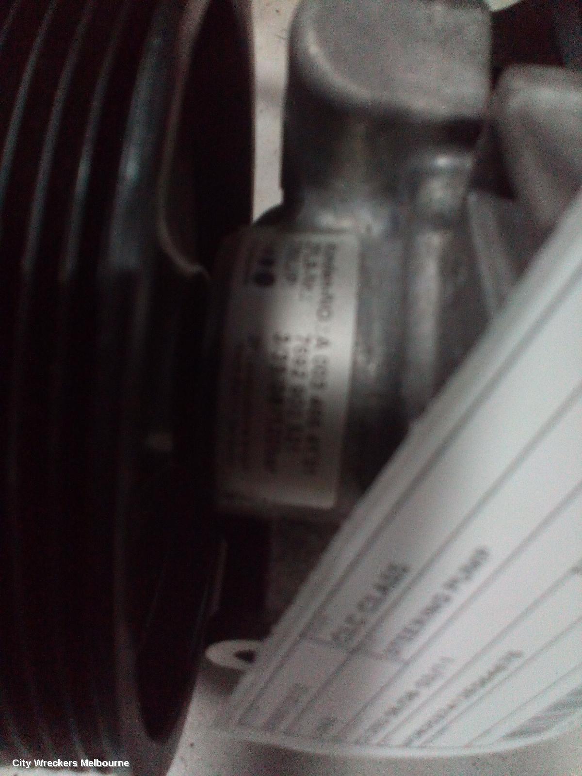 MERCEDES CLC CLASS STEERING PUMP, PETROL, 4CYL, LUK P/N A0034664001, CL203, 08/2008 - 03/2011
