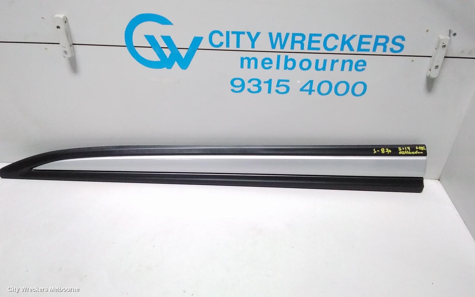 MITSUBISHI OUTLANDER DOOR MOULD, LHF DOOR MOULD: 69443, ZK, 04/2015 - 07/2021