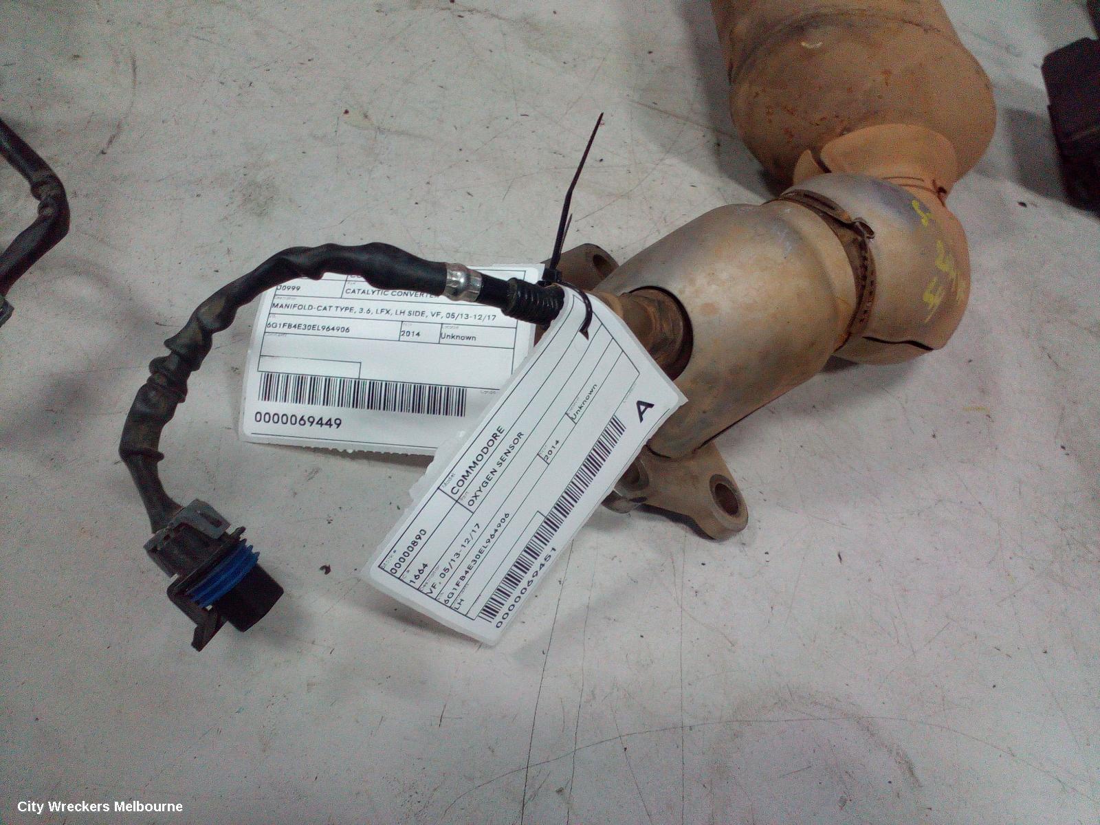 HOLDEN COMMODORE OXYGEN SENSOR, VF, 05/2013 - 12/2017